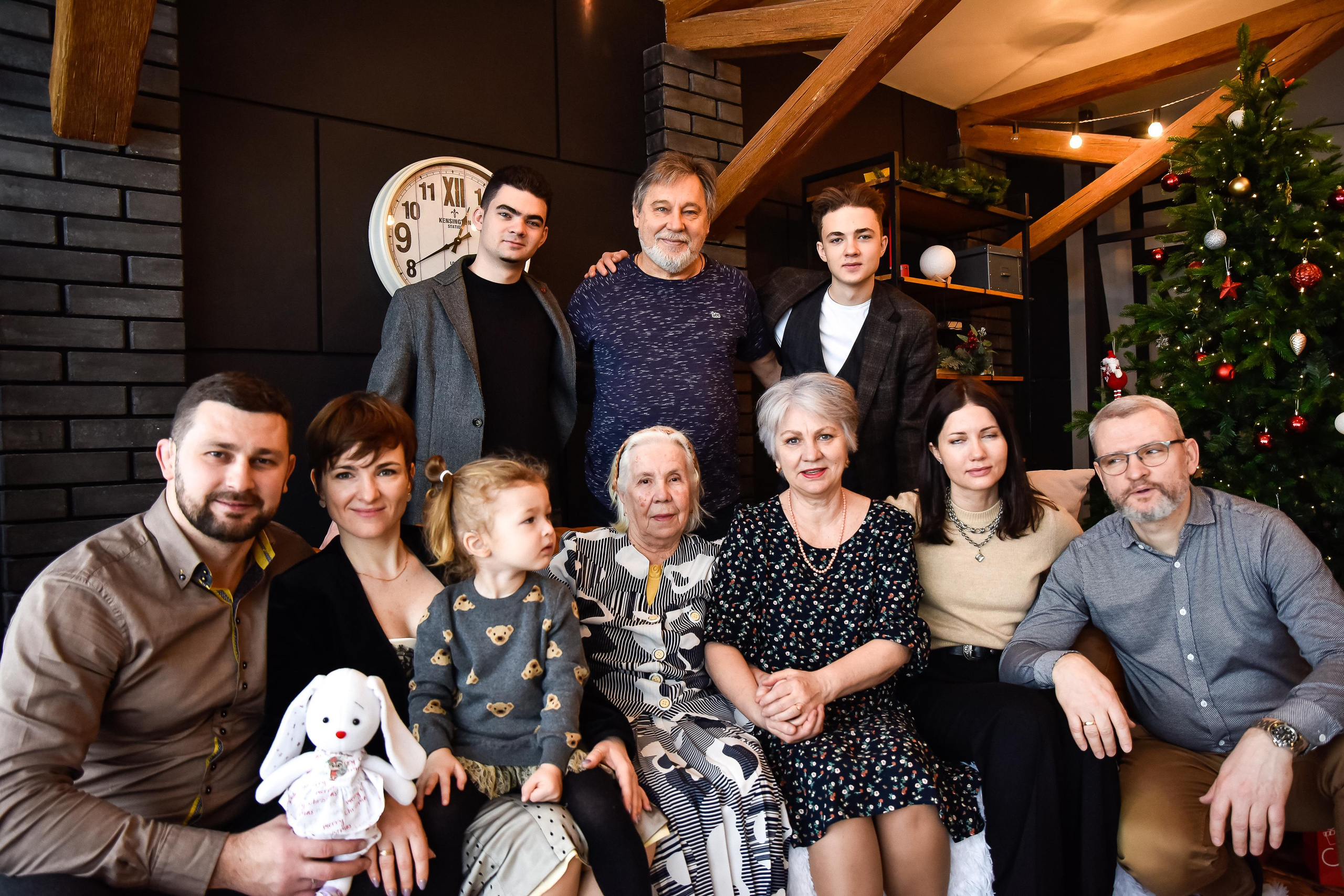 Большая семья