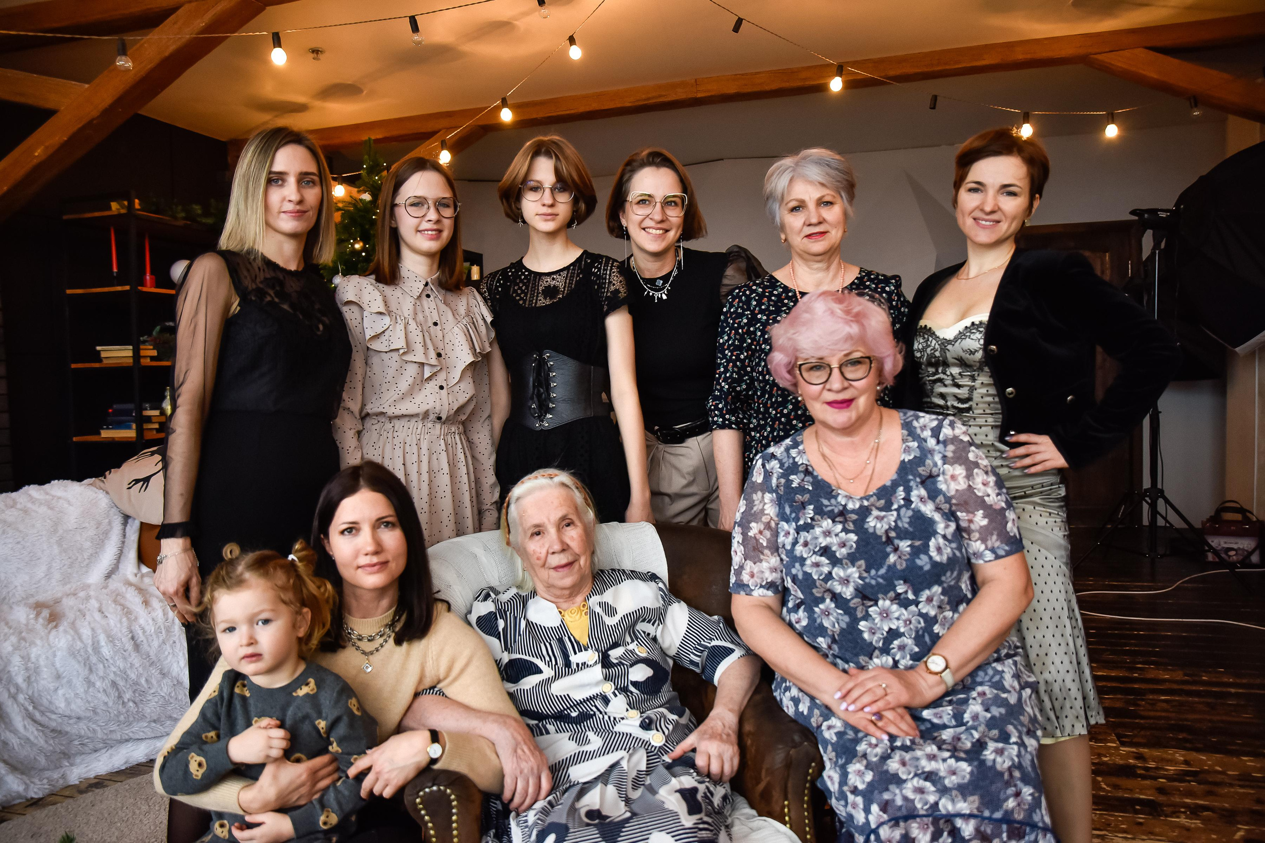 Большая семья