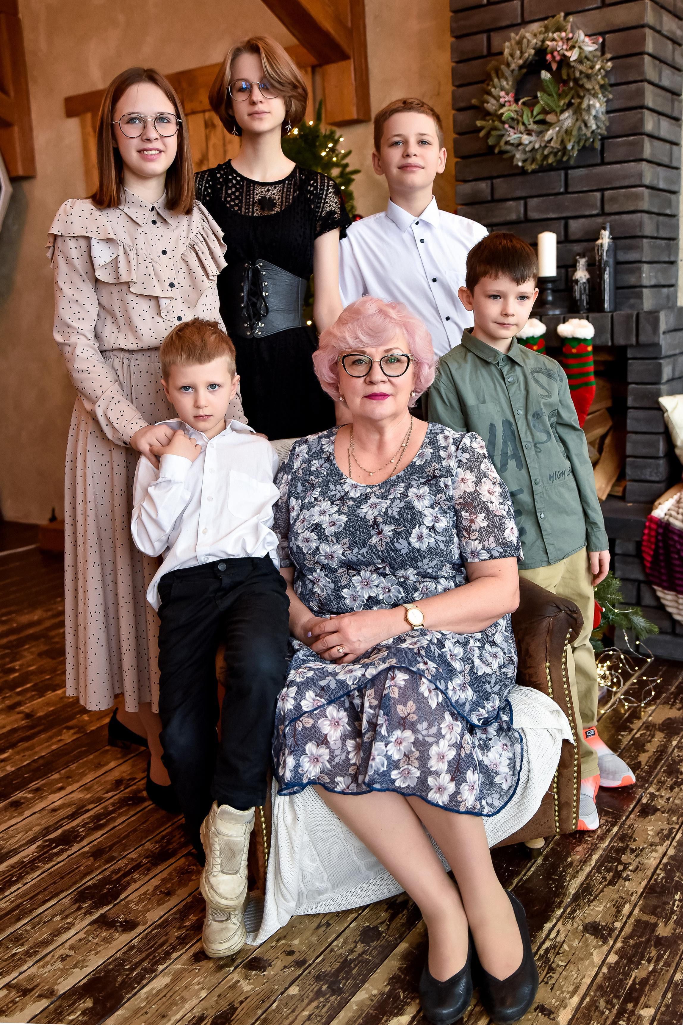 Большая семья