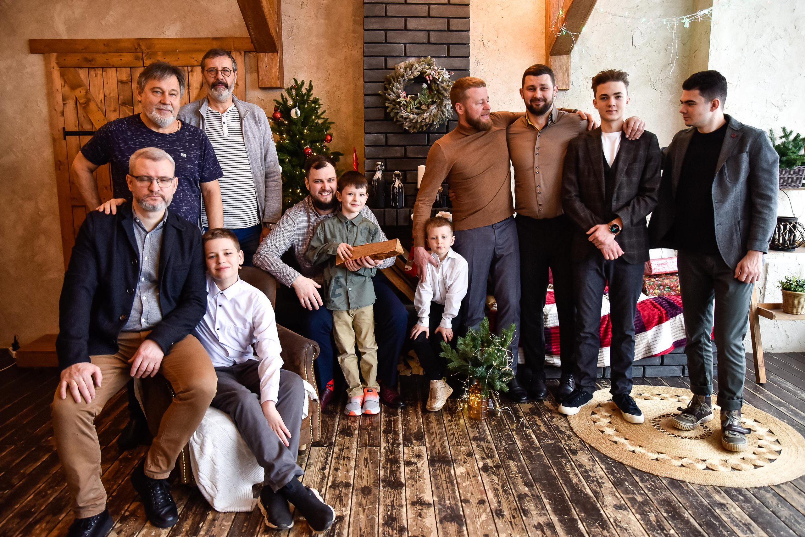 Большая семья