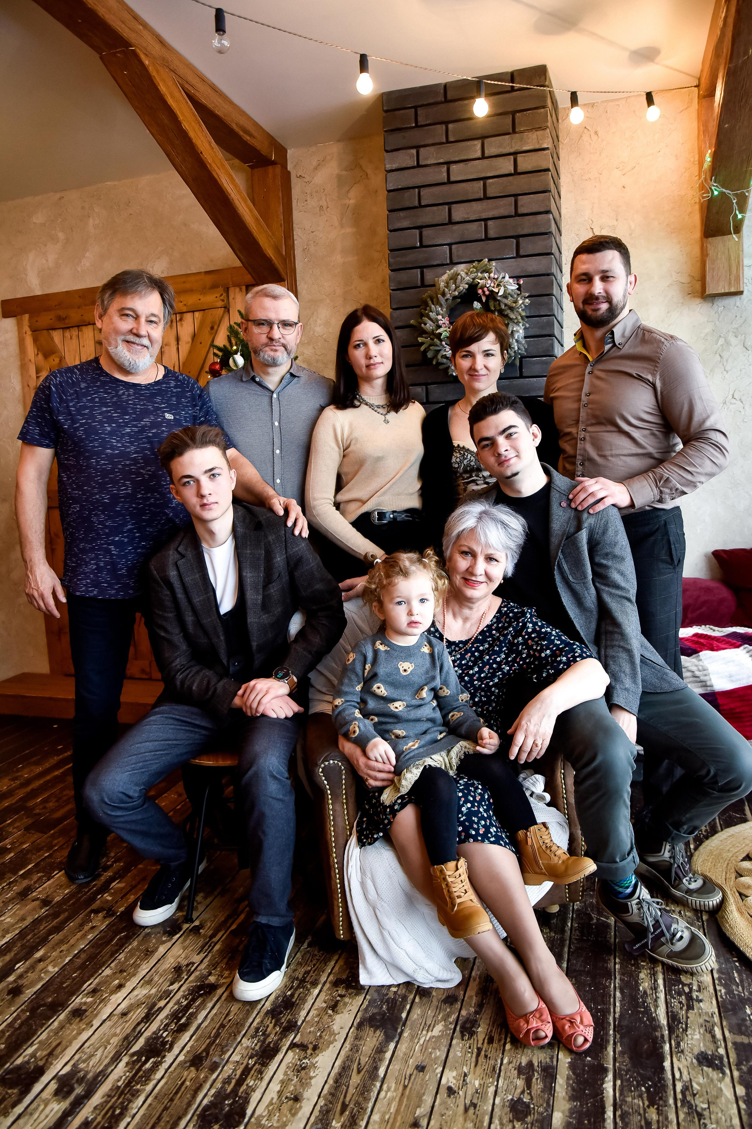 Большая семья