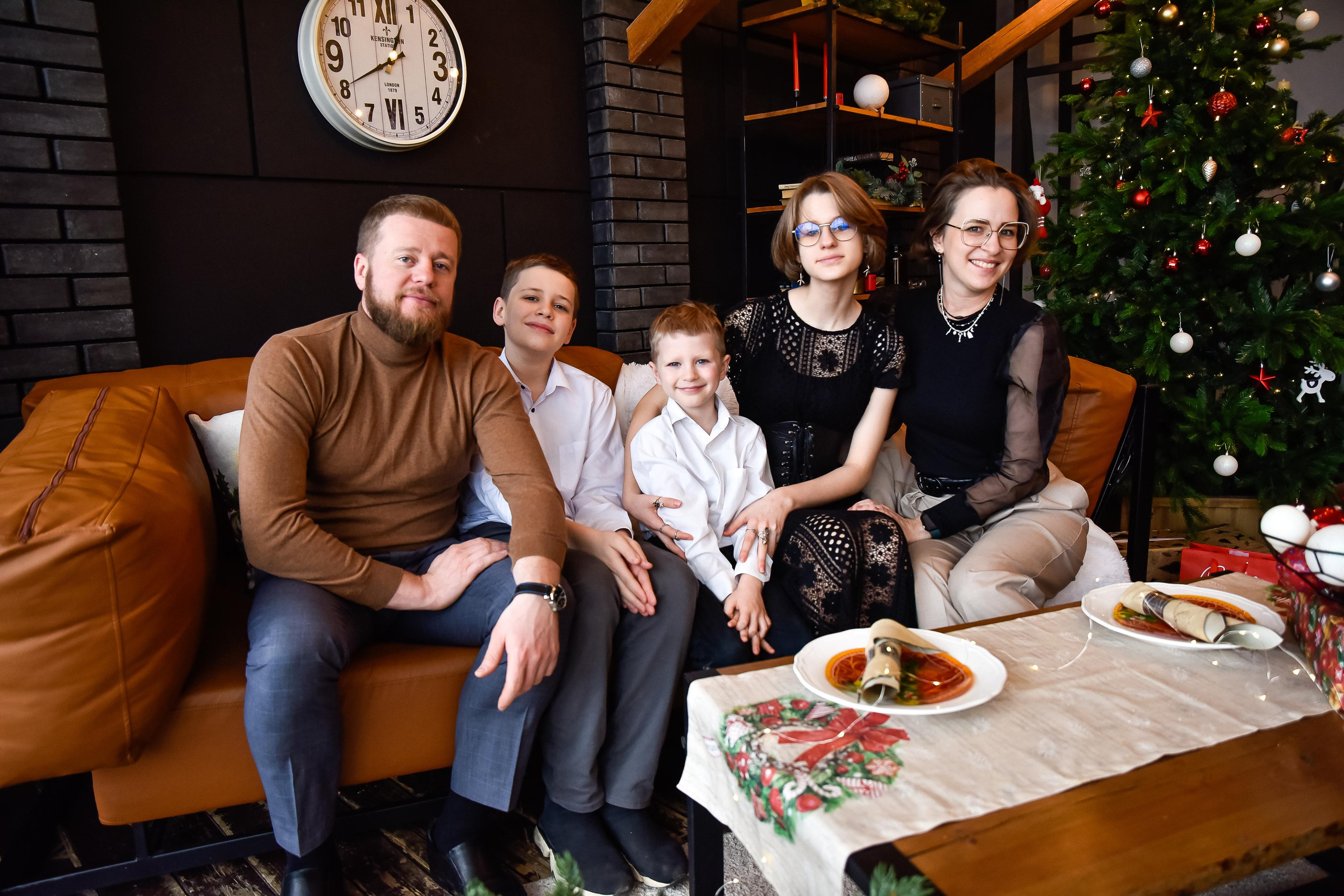 Большая семья