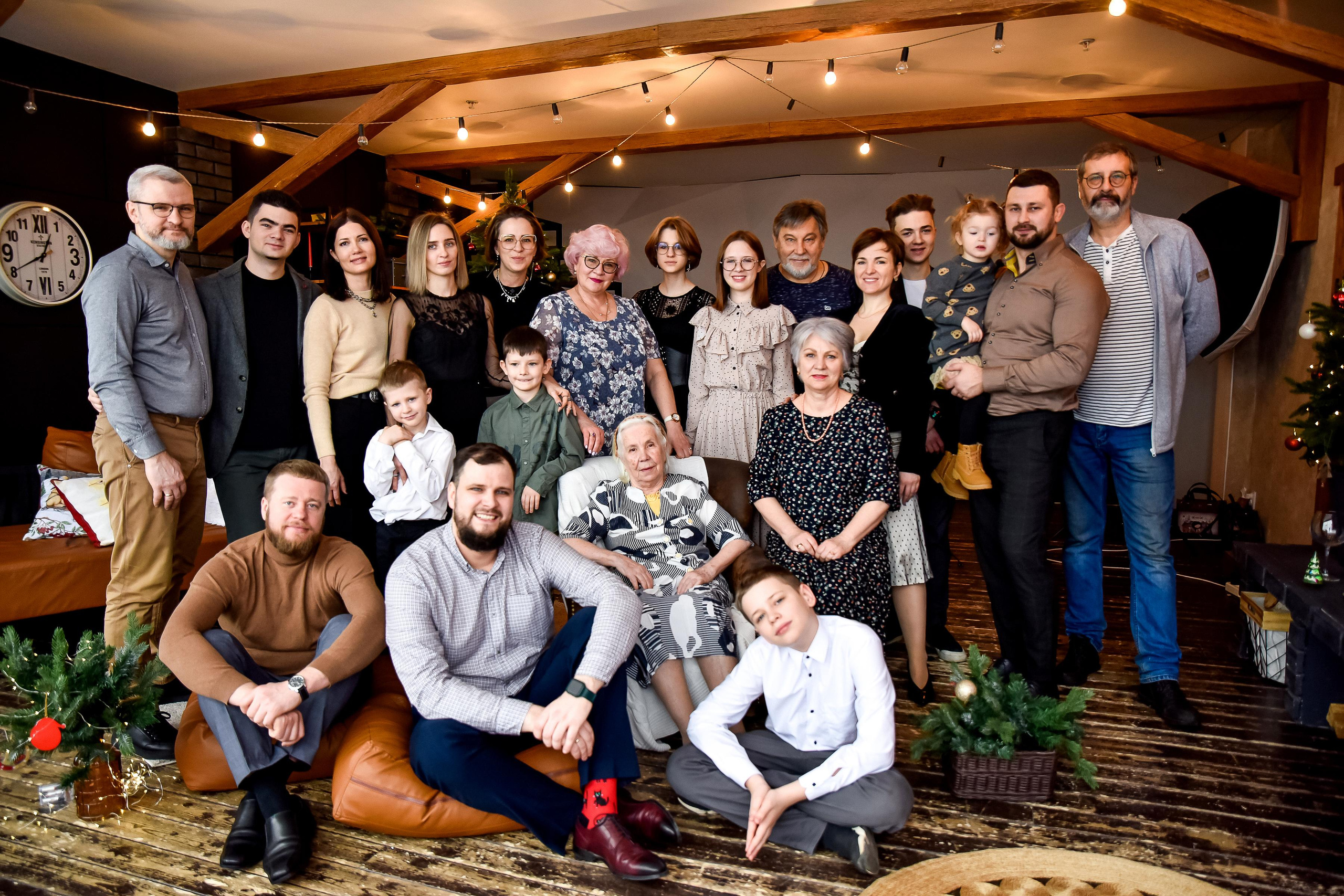 Большая семья