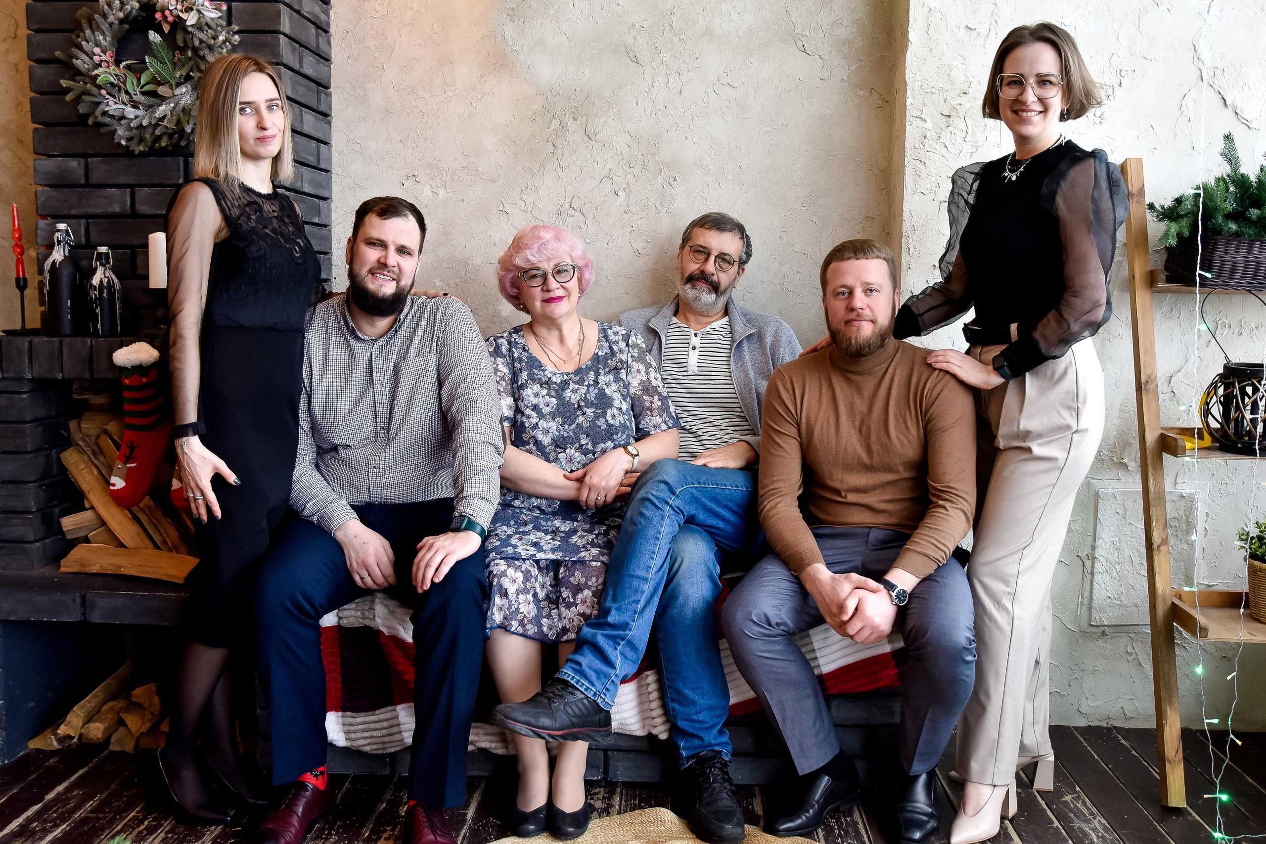 Большая семья