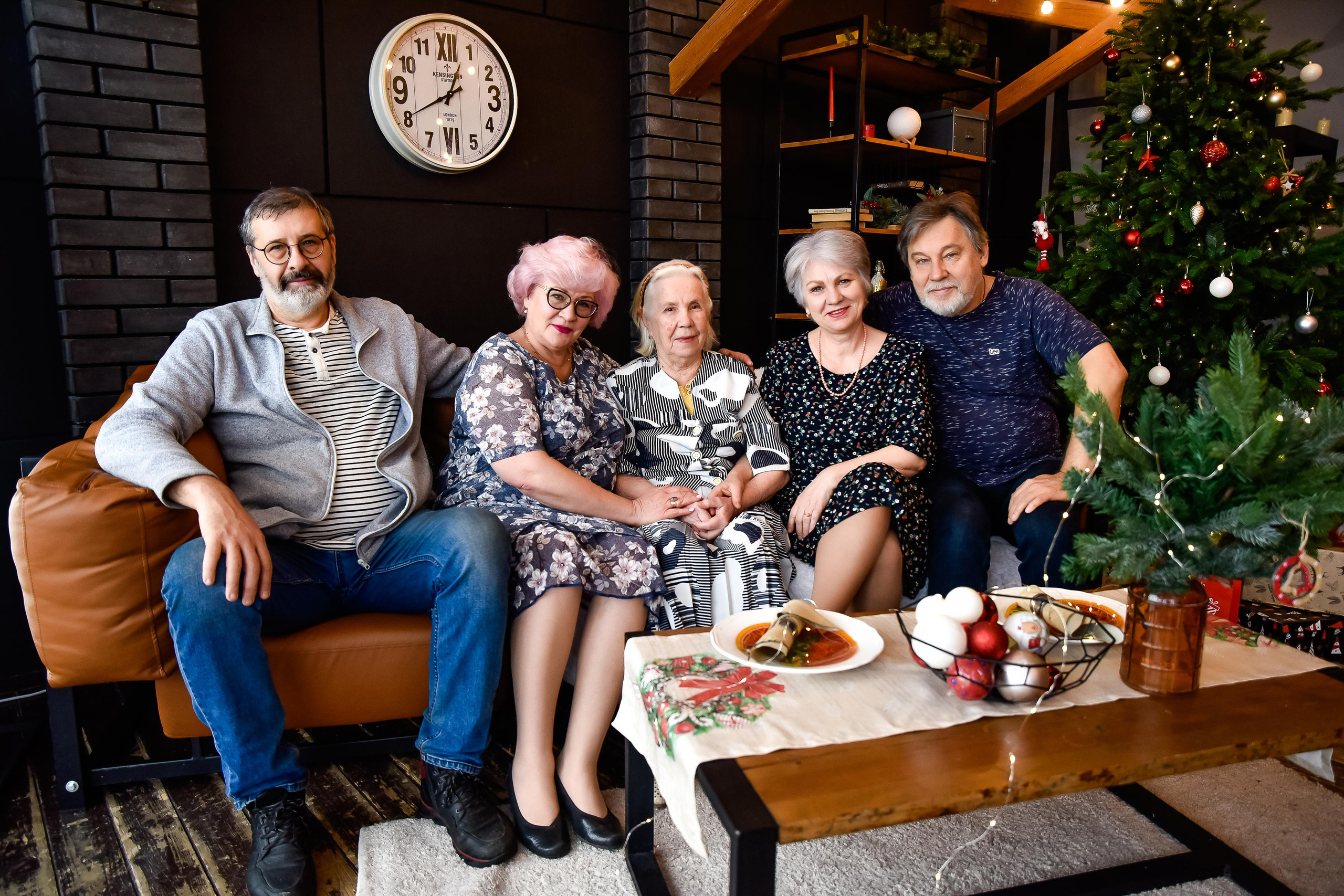 Большая семья