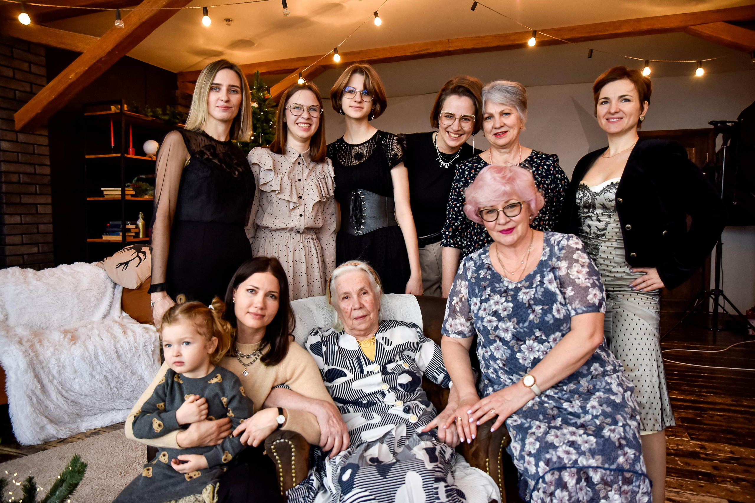 Большая семья