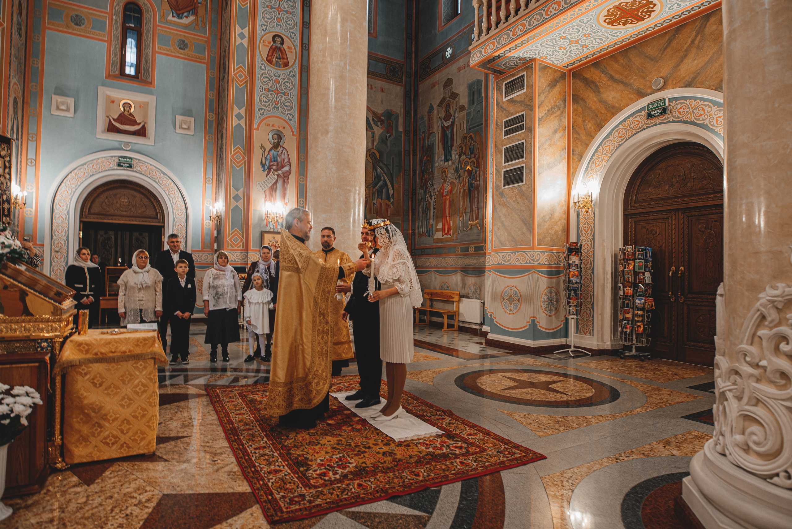 Таинство Венчания Сергея и Инны. Фотограф Таинств Крещения и Венчания в г. Курске