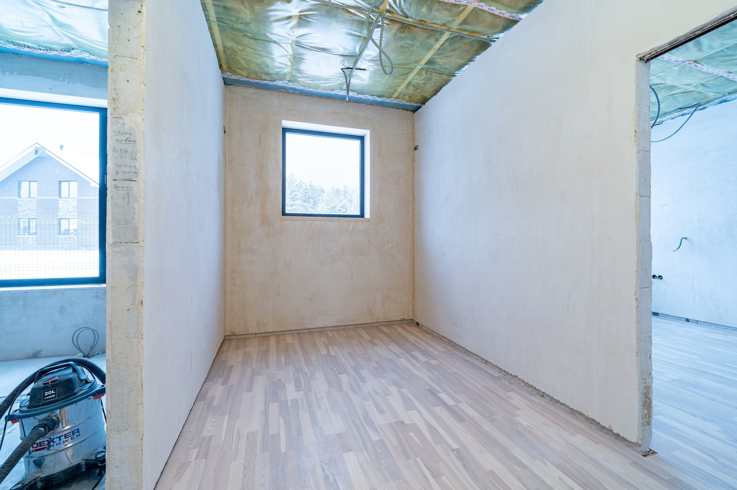 Строящийся дом в Курортном районе. Интерьерный фотограф. Фото- видеосъемка недвижимости Санкт-Петербург