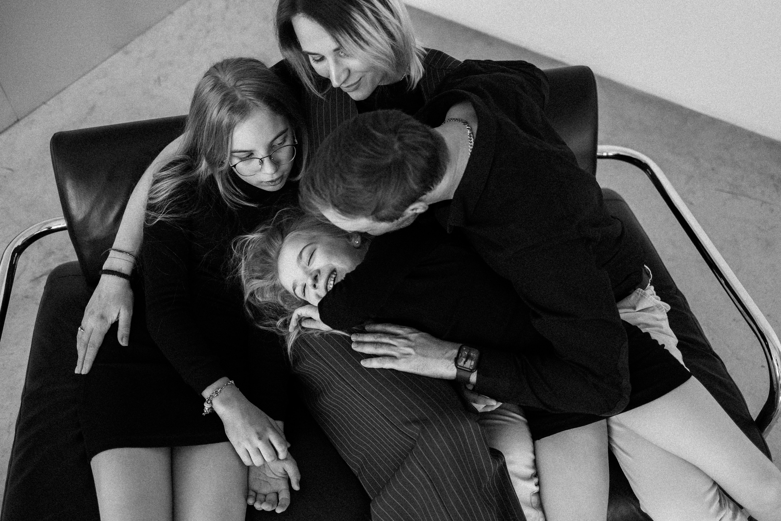 Оля, Паша, Диана и Аврора. Фотограф в Санкт-Петербурге Анастасия Комолова