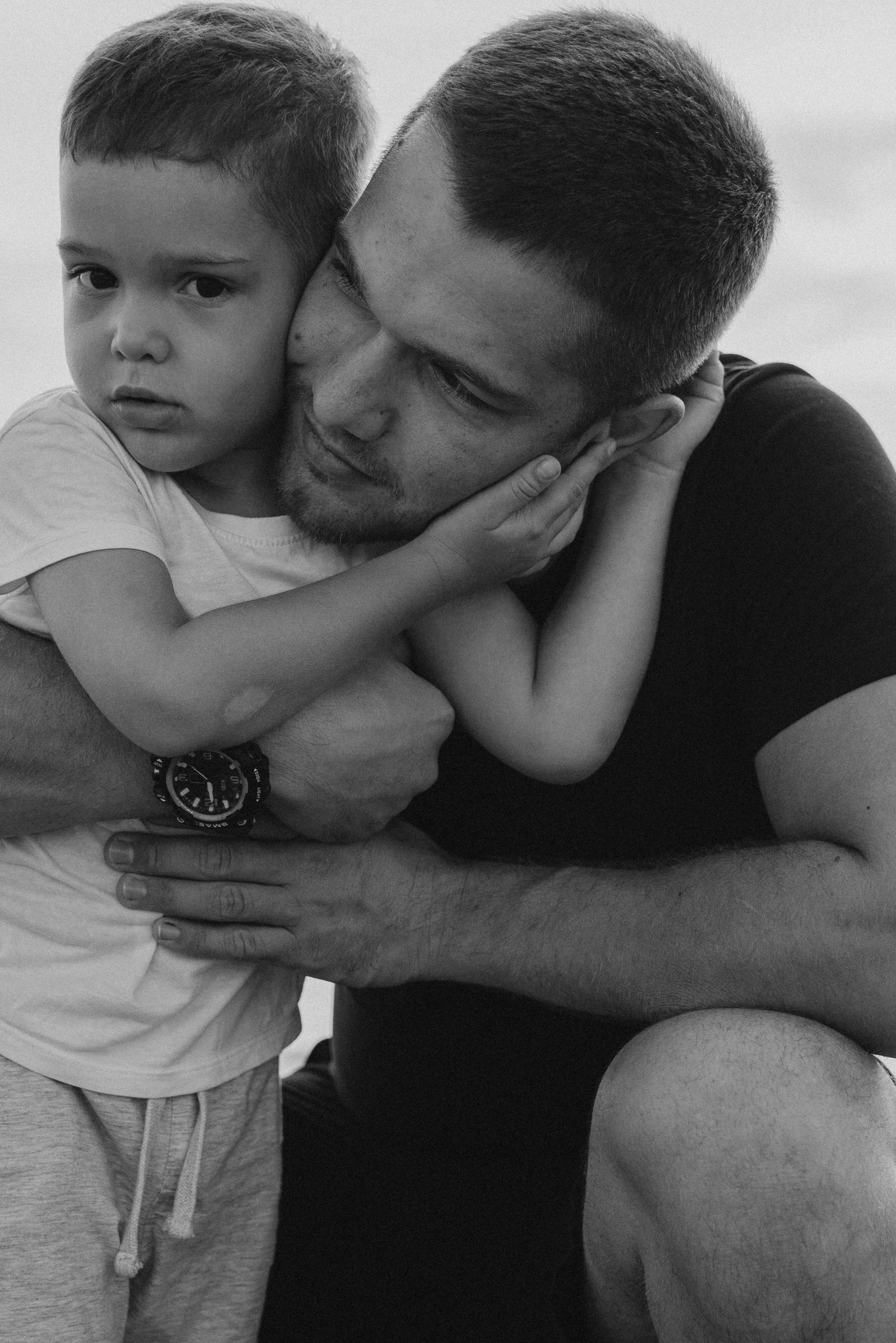 Аня, Саша, Дима. Фотограф Людмила Федотова