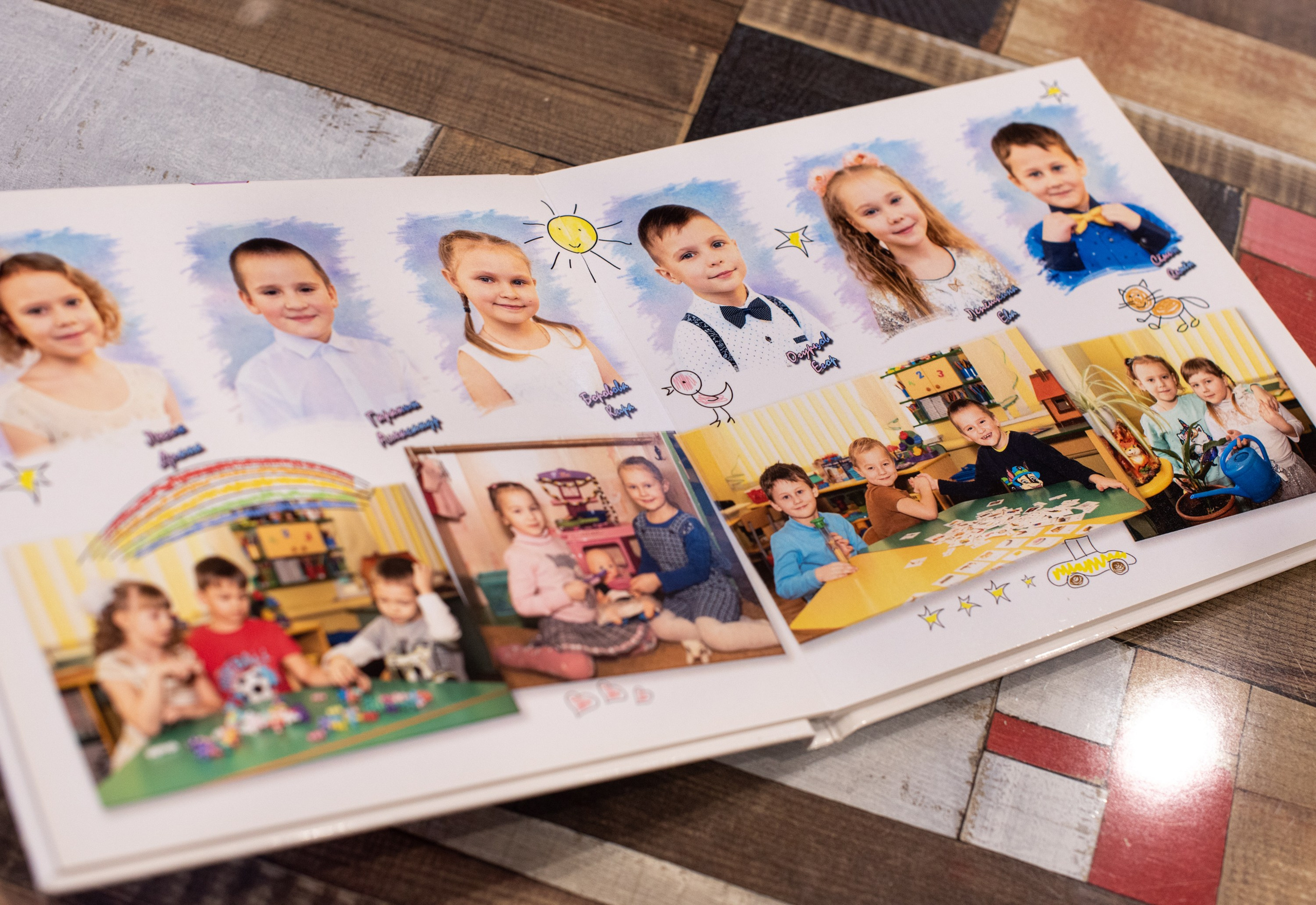 Альбом для детского сада «Звезды». Выпускные альбомы для школ и детских садов в Иваново