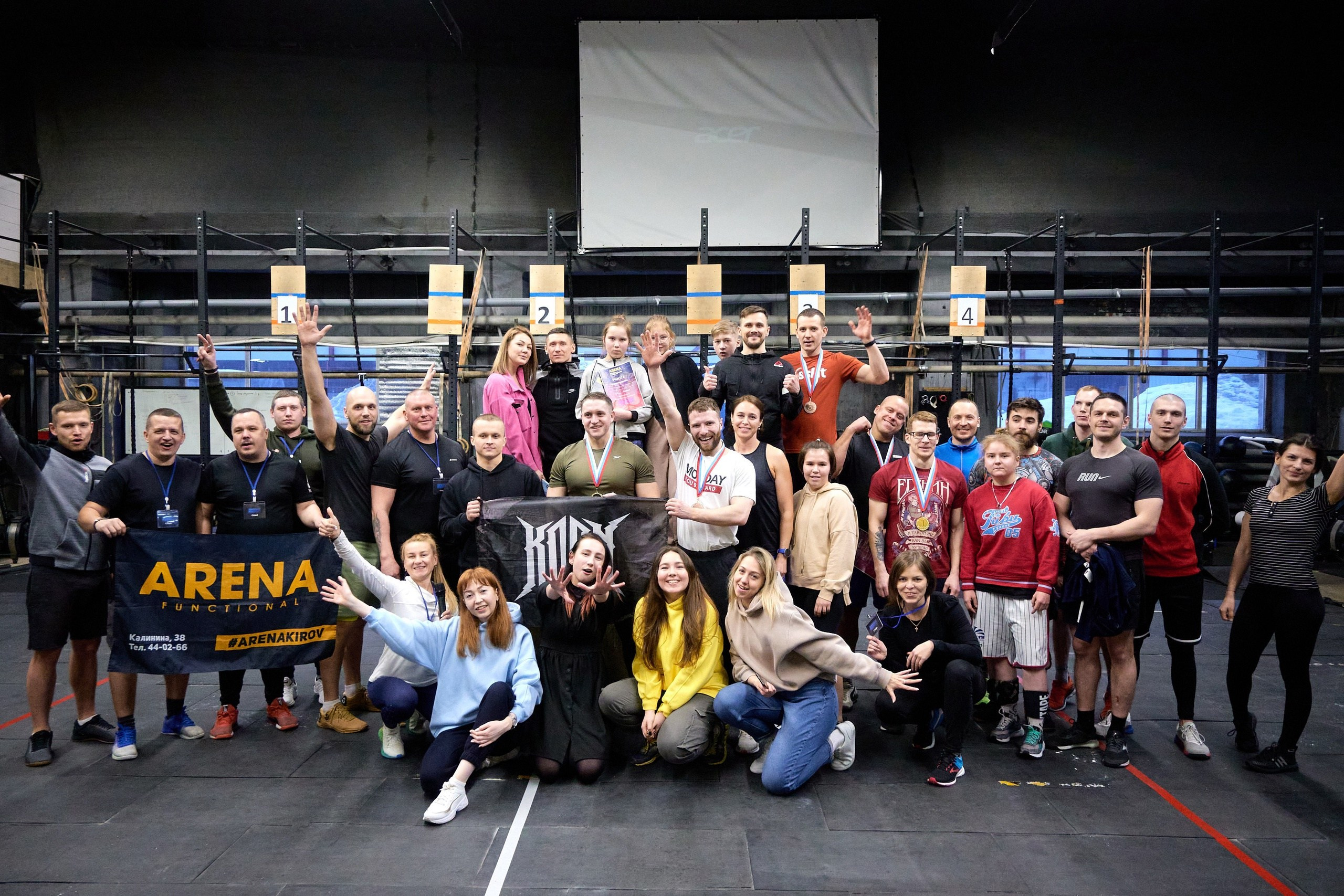 Кроссфит соревнования «Территория Рекордов» 06.03.2022 г