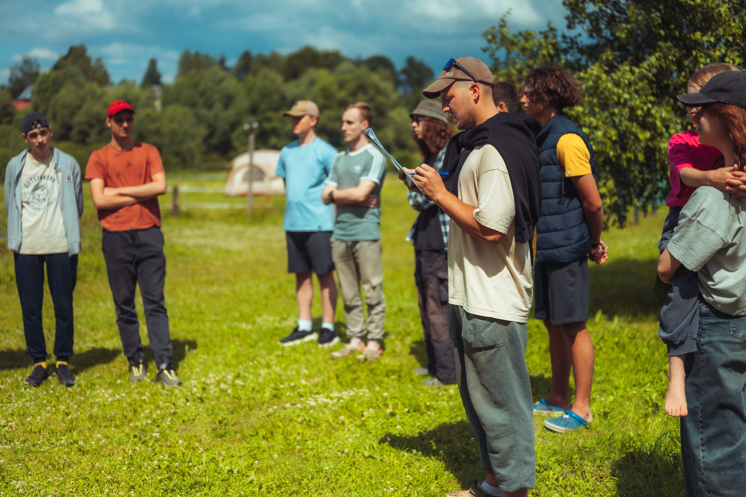 Детский лагерь — 3 смена 2025 год. Иван Кубик — фотограф и видеограф