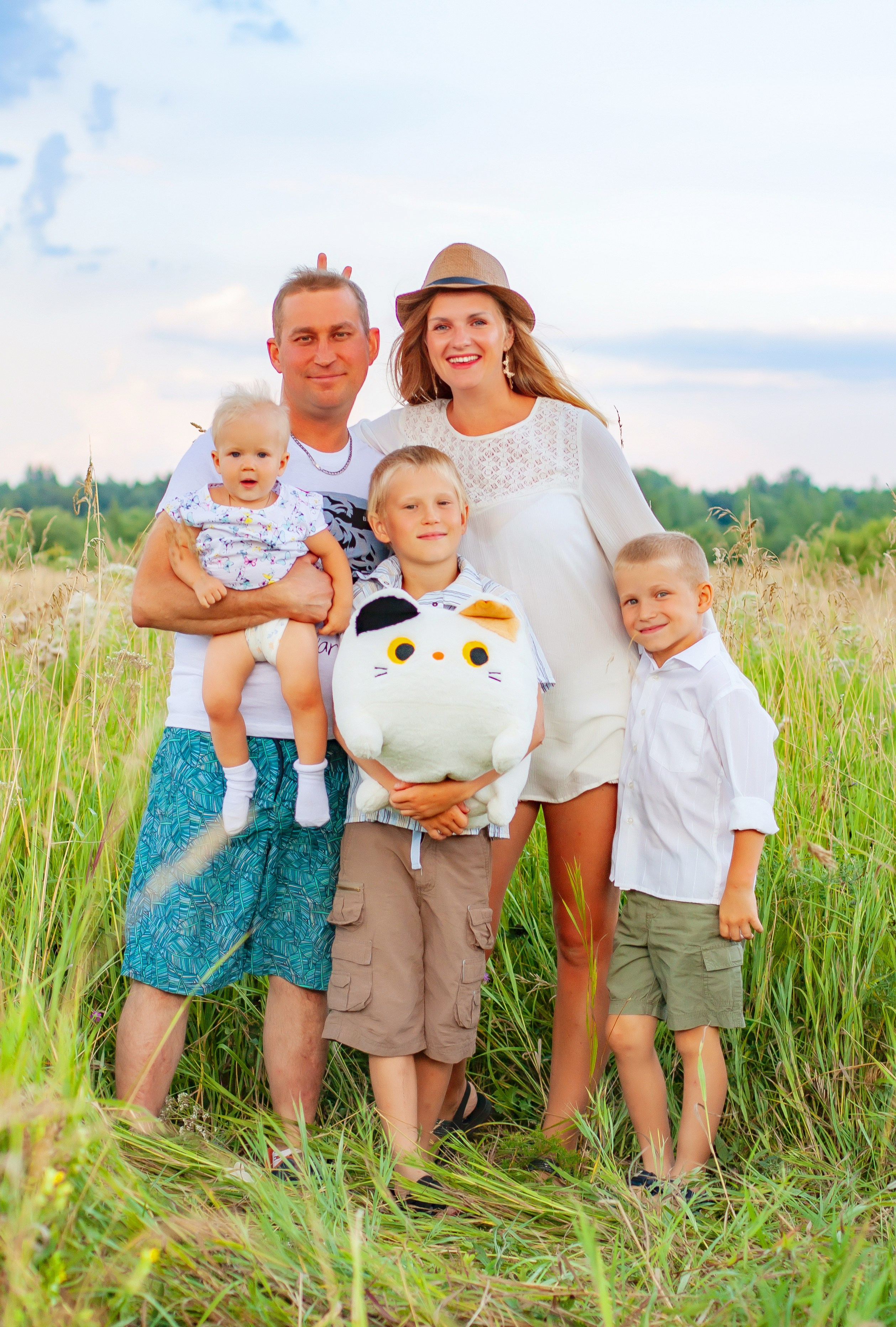 Семейная съемка. Фотограф Люся Воробьева