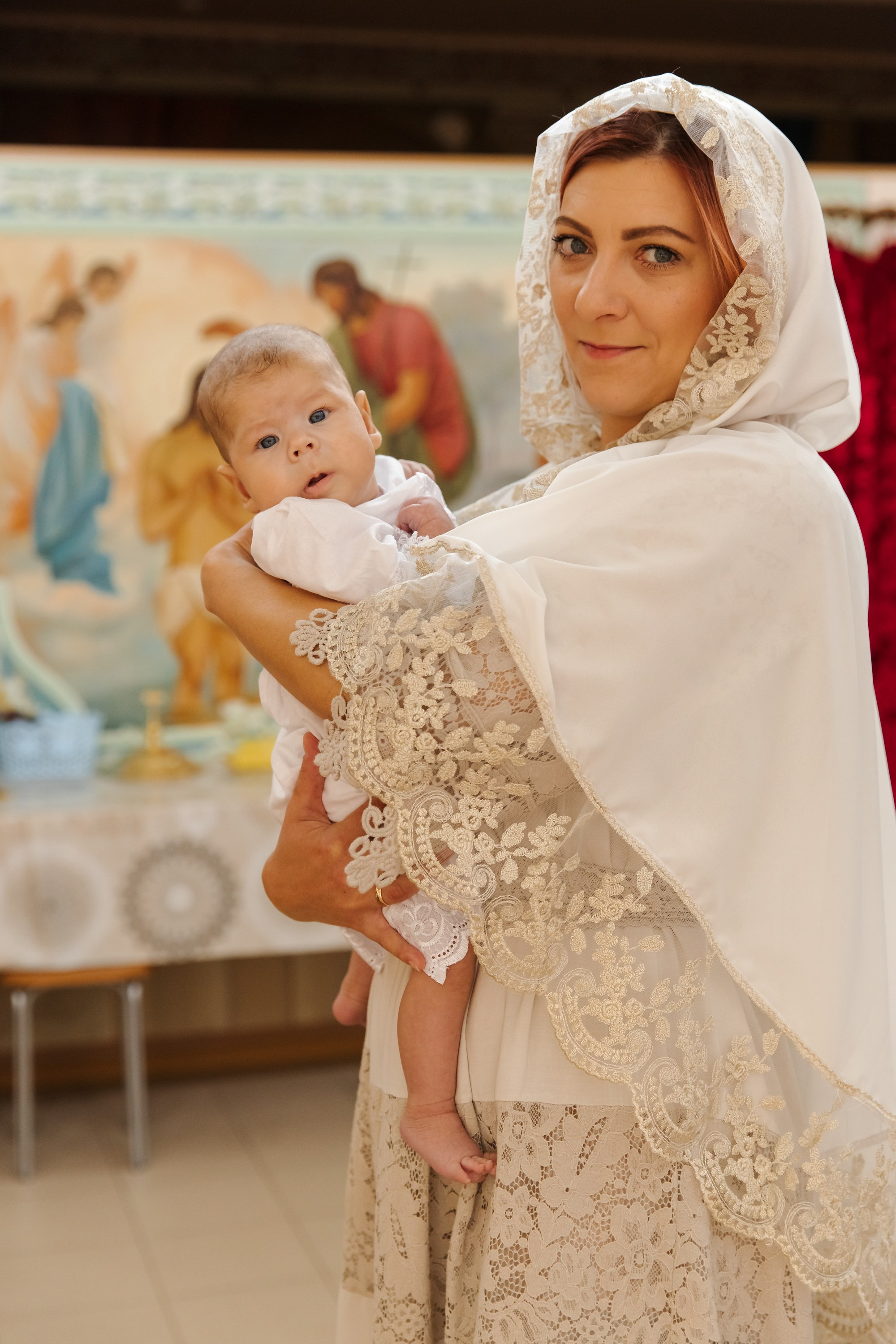 Крещение Стефании. Маргарита Рубцова свадебный фотограф Тольятти