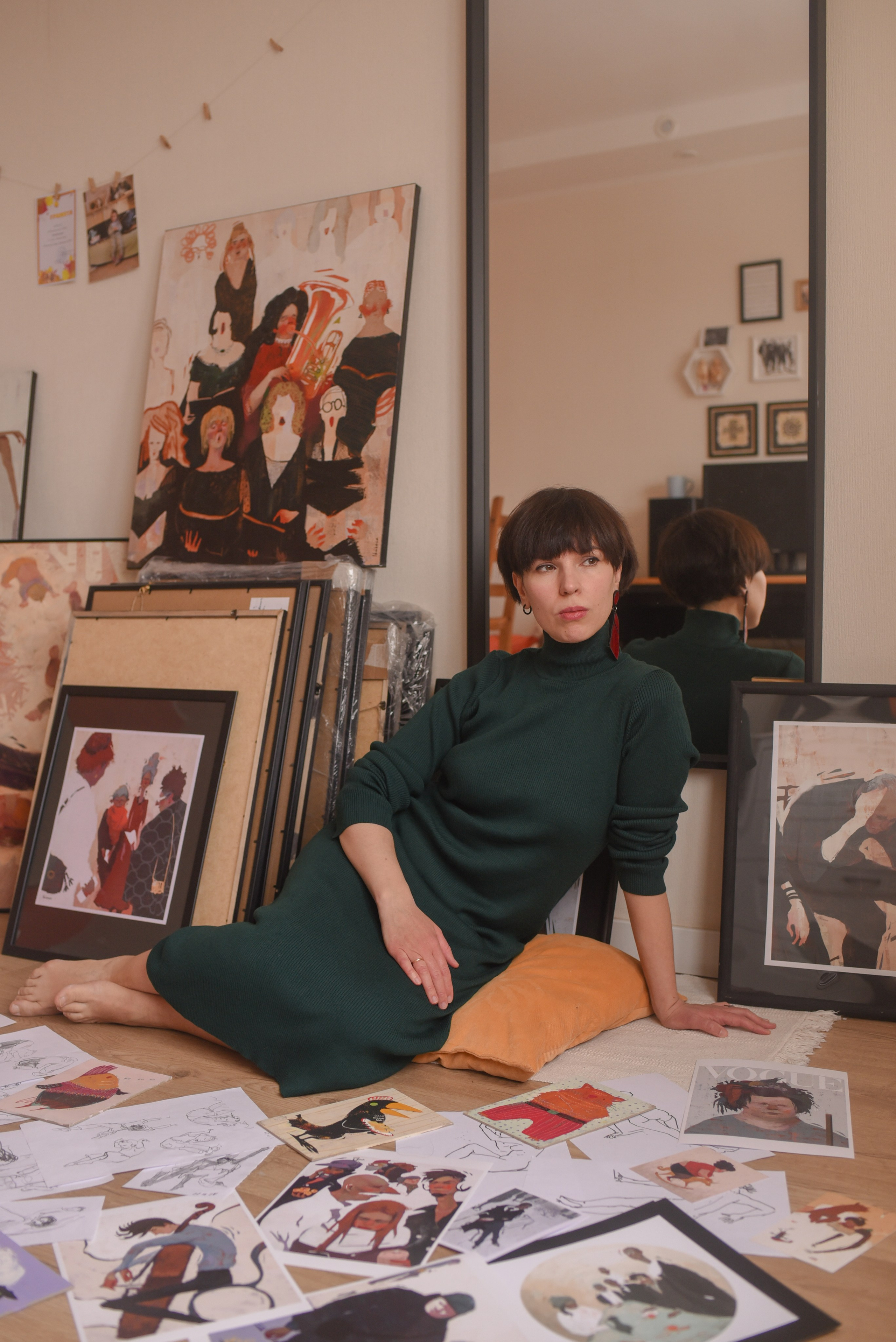 Люди искусства. Настя Икусова. Детский и семейный фотограф в Новосибирске Саша Дорошенко