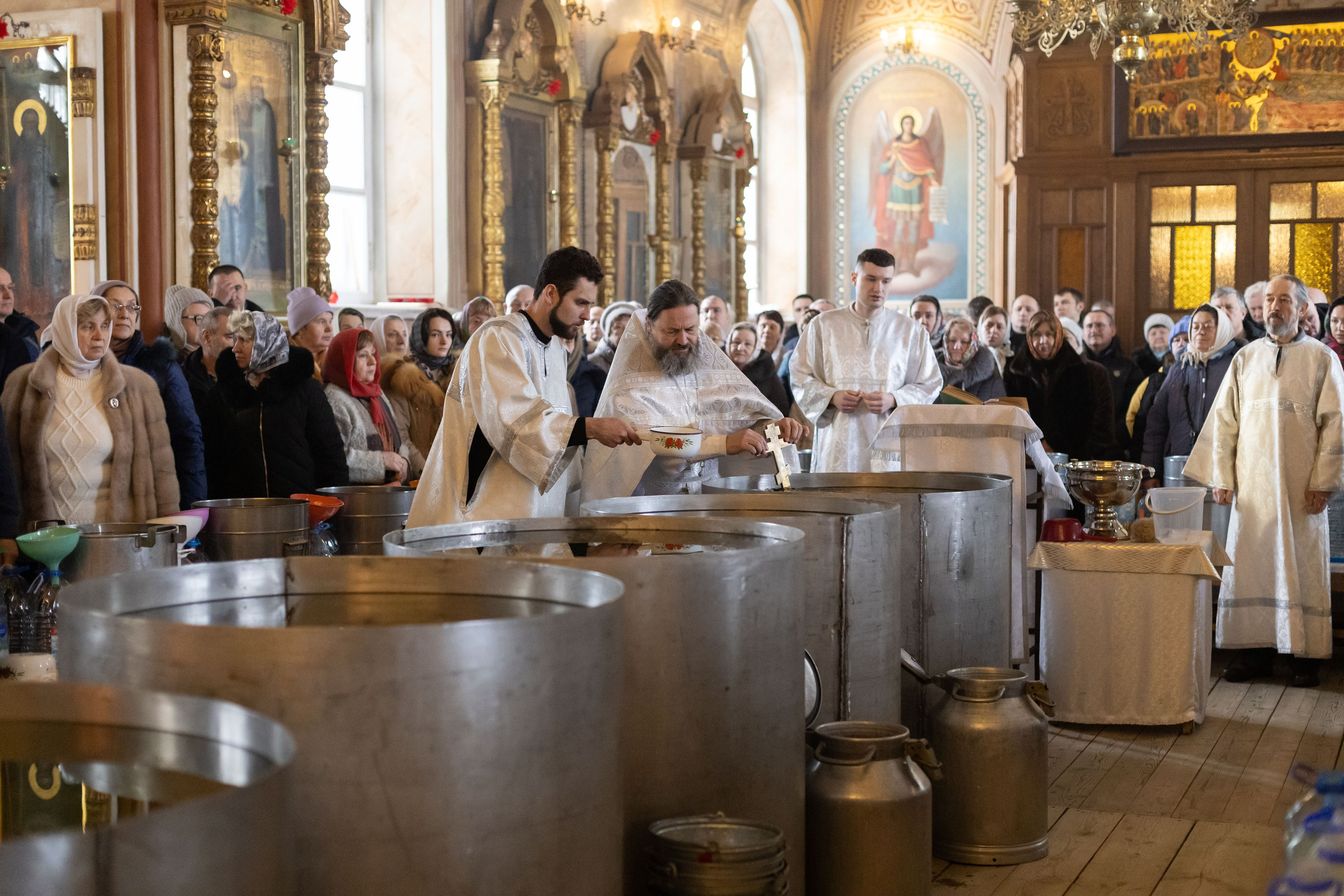Крещение. Утренняя. Семейный и детский фотограф Анна Петракова