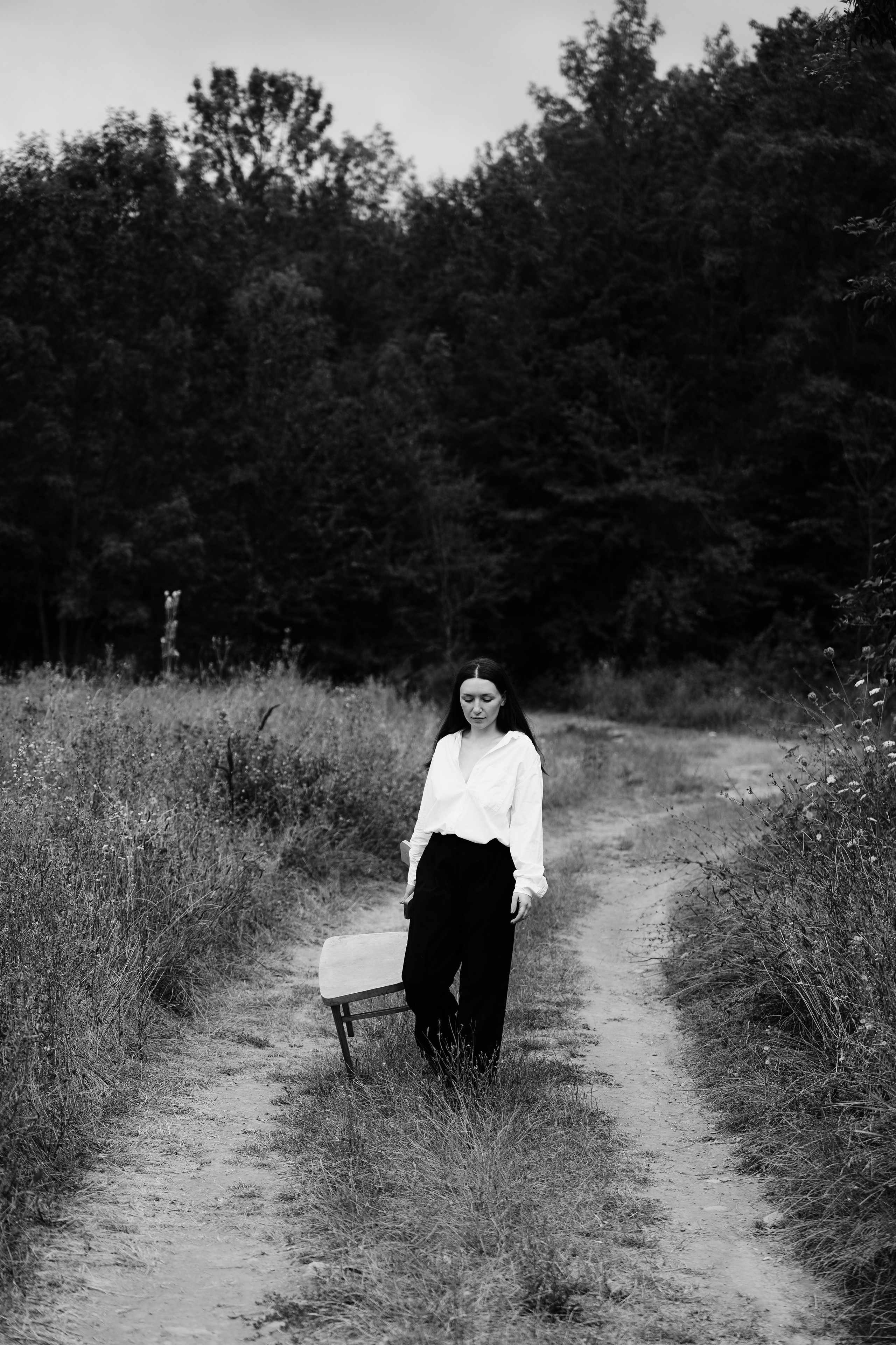 Инна в лесу. Фотограф с психологическим образованием