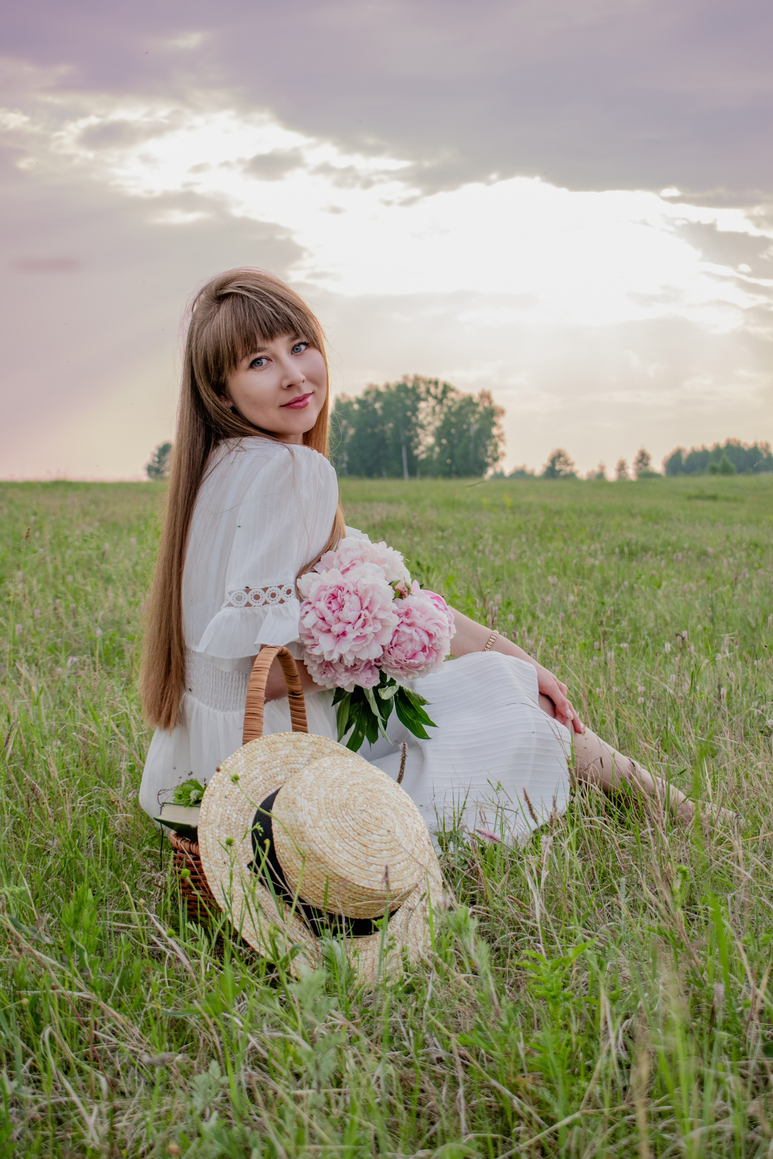 Пионы. Алёна. Фотограф. Шелопугино, Забайкальский край