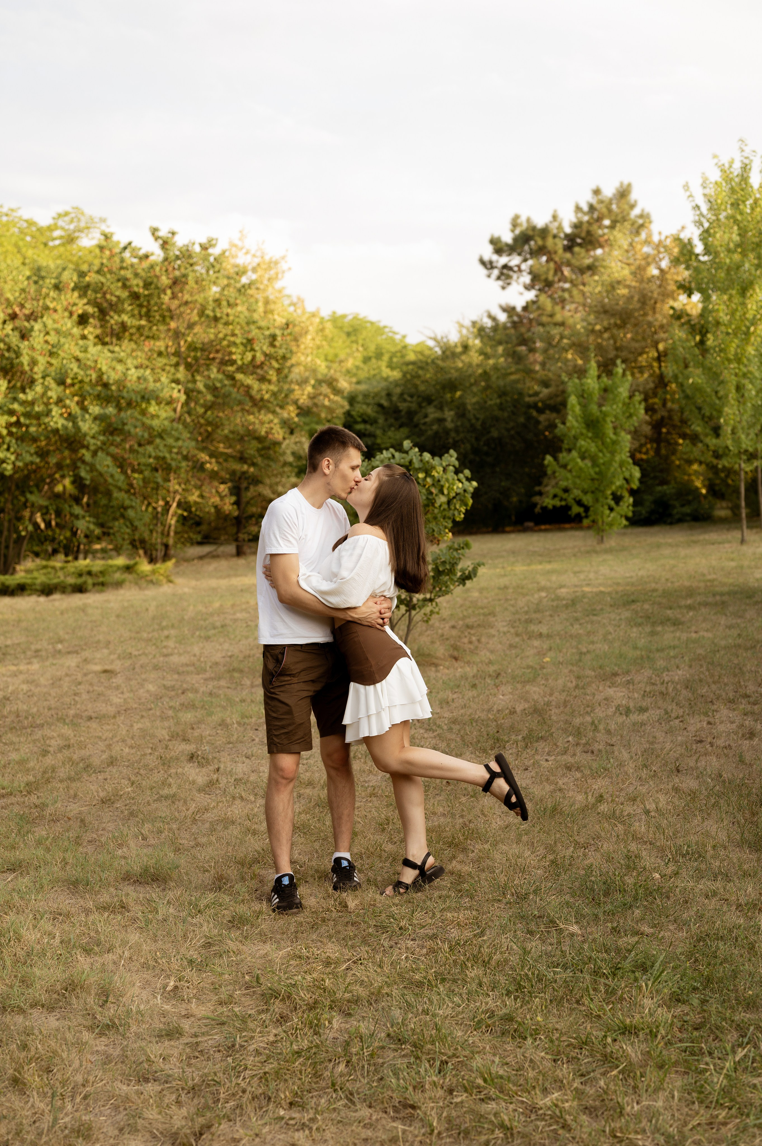 Летняя семейная фотосессия в парке. Свадебный и семейный фотограф в Краснодаре Алина Мельник