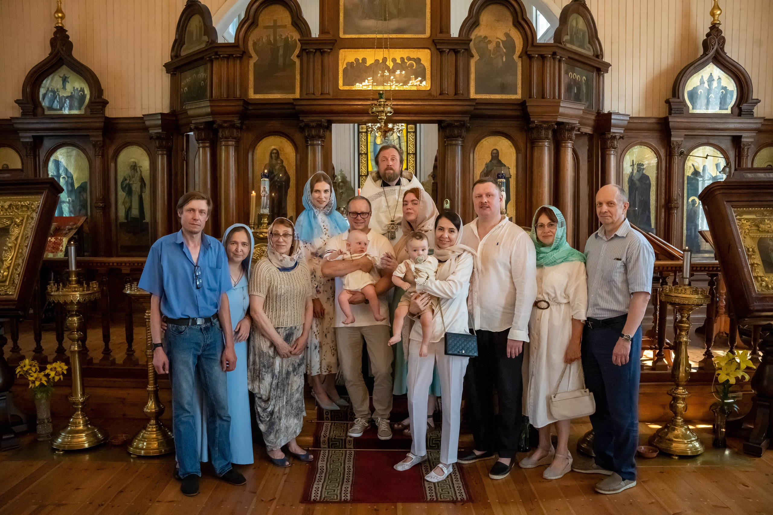 Крещение Ивана. Студийный и портретный фотограф в САНКТ-ПЕТЕРБУРГЕИрина Махаон