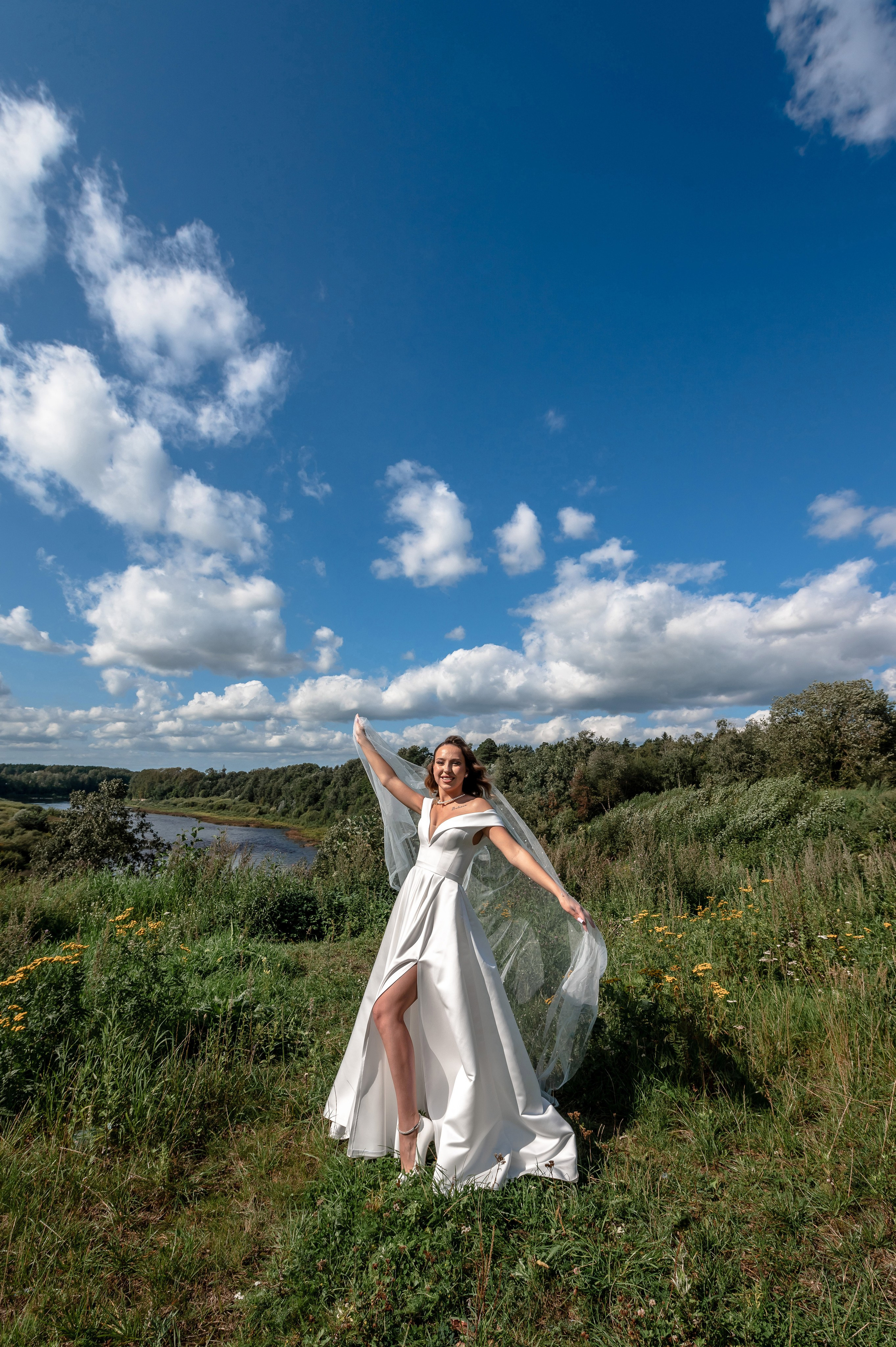 Людмила и Михаил (свадебная прогулка и регистрация в г. Кингисеппе). Портретный, семейный и свадебный фотограф в Санкт-Петербурге и в Пушкине Ширяев Денис