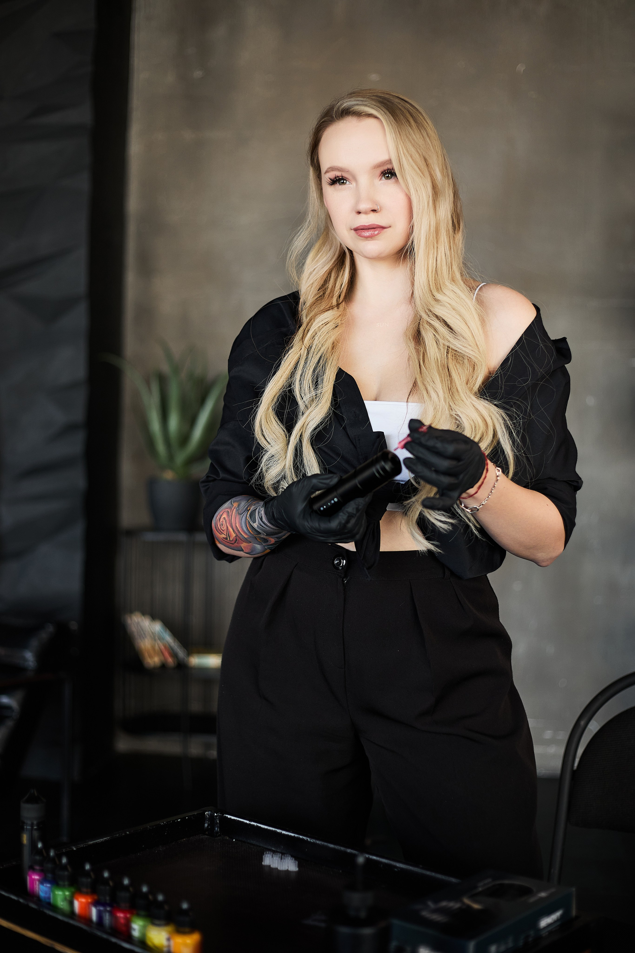 Тату мастер. Репортажный Фотограф Москва Дарья Лунева