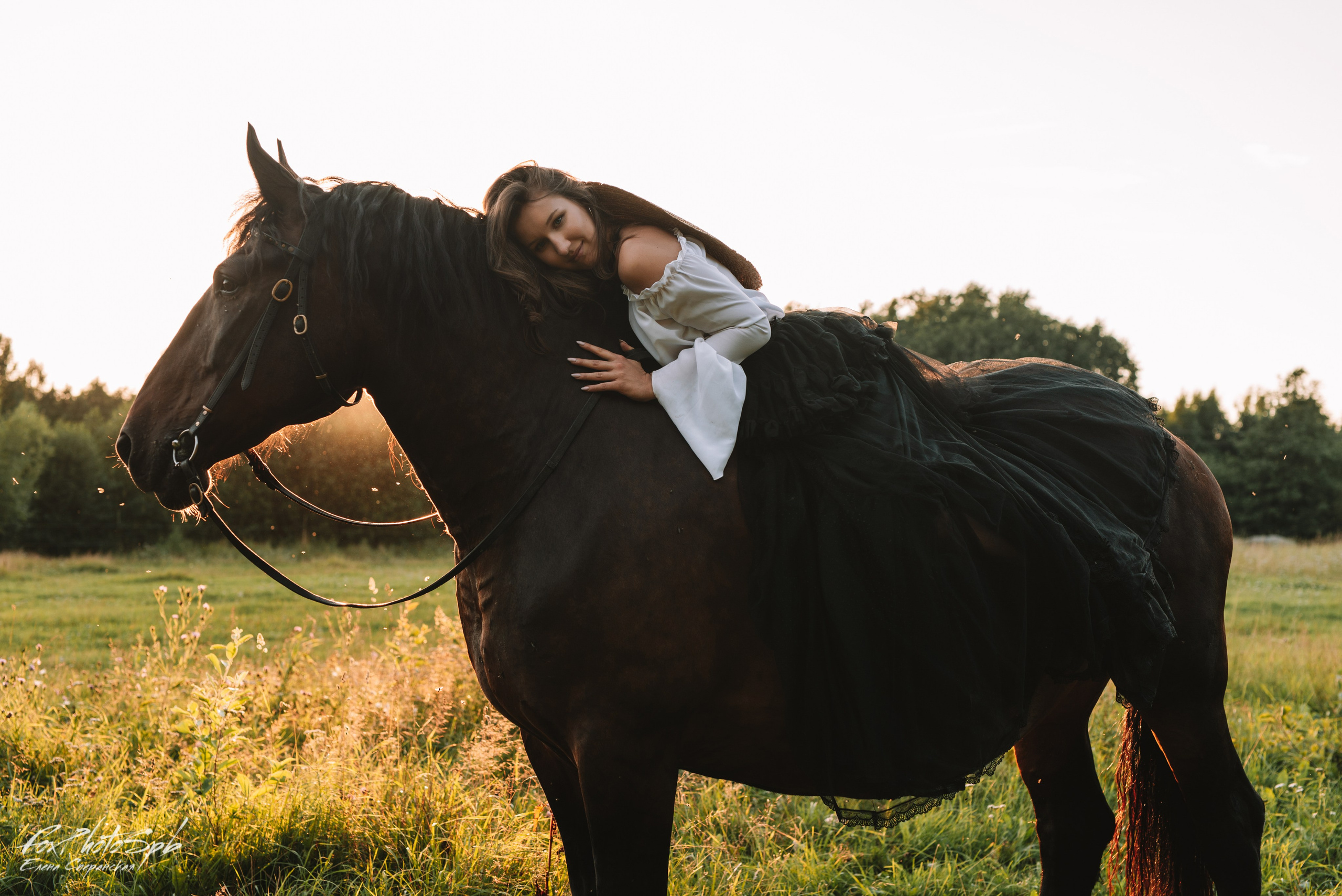 С лошадками. Фотограф в Санкт-Петербурге и Ленинградской области