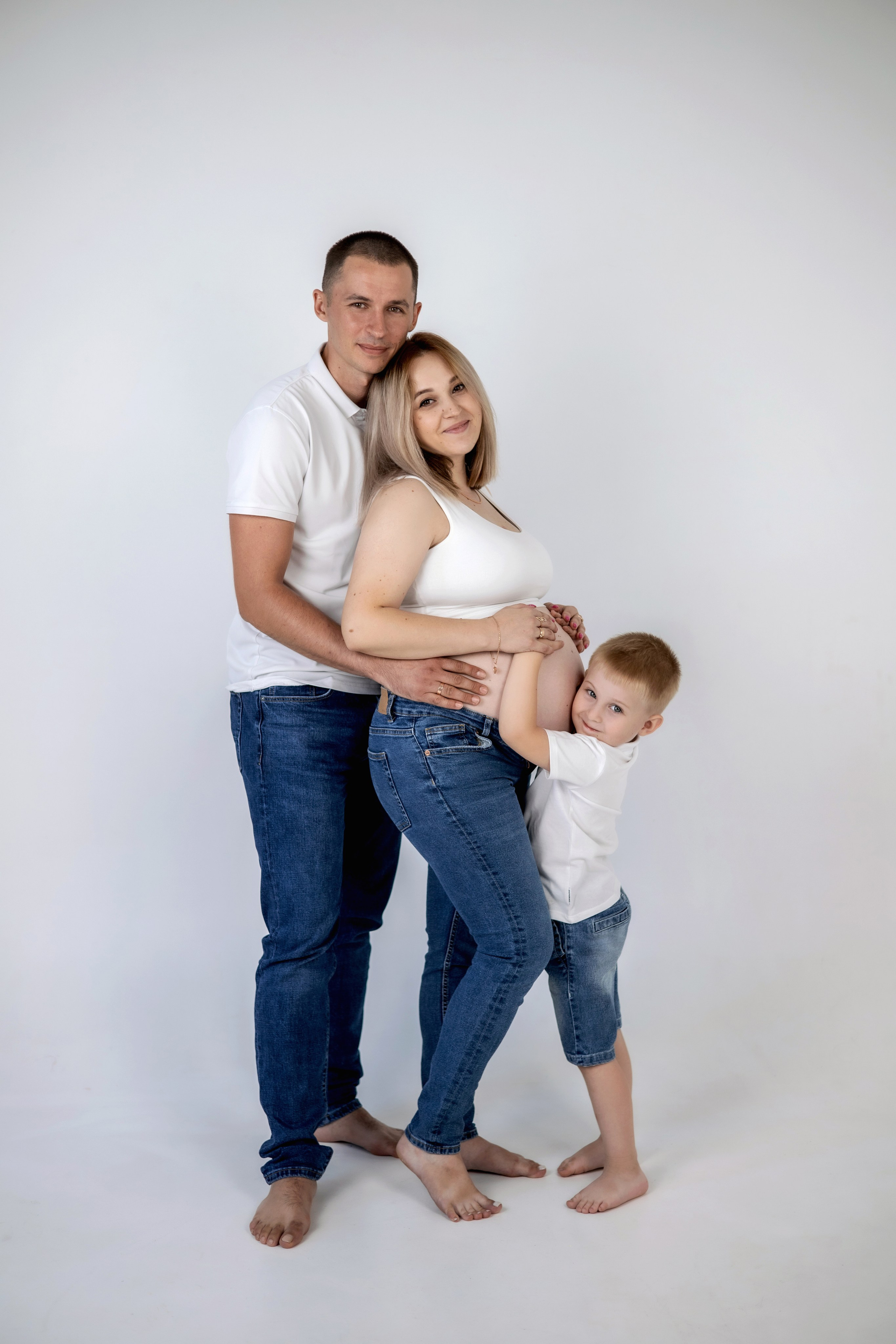 Дарья и семья. Фотограф Надежда Лукьянова