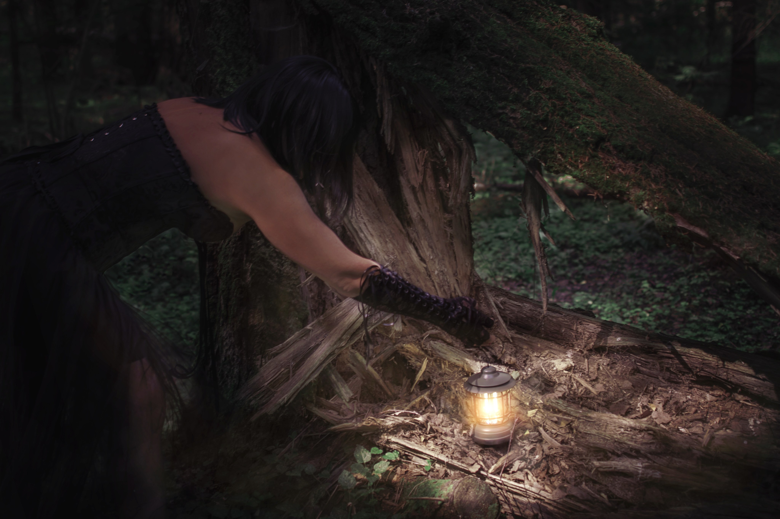 Мрачный лес. Детский и семейный фотограф в Волоколамске Ирина Шарова