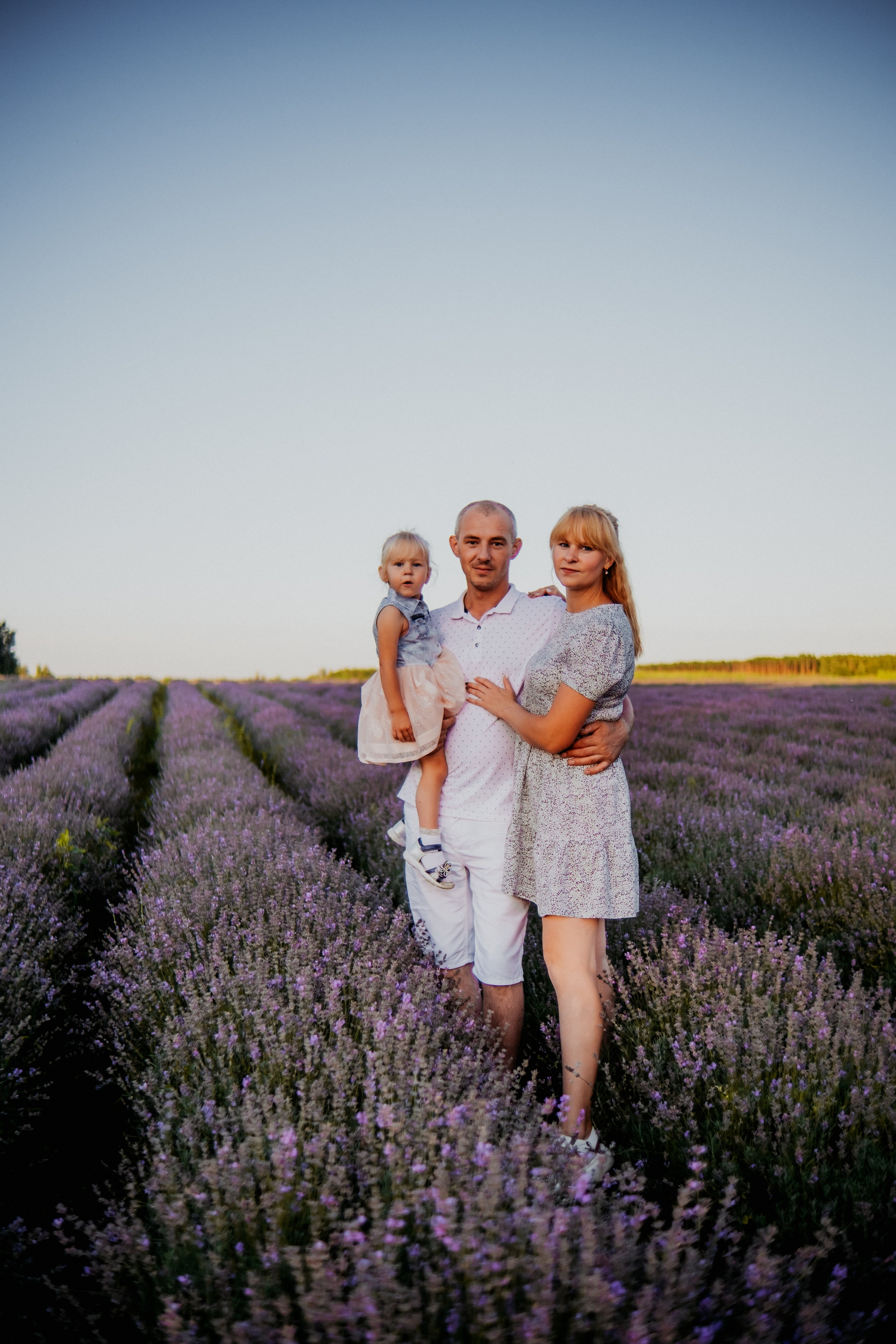 Семейная съемка в лованде. Nattie.ph