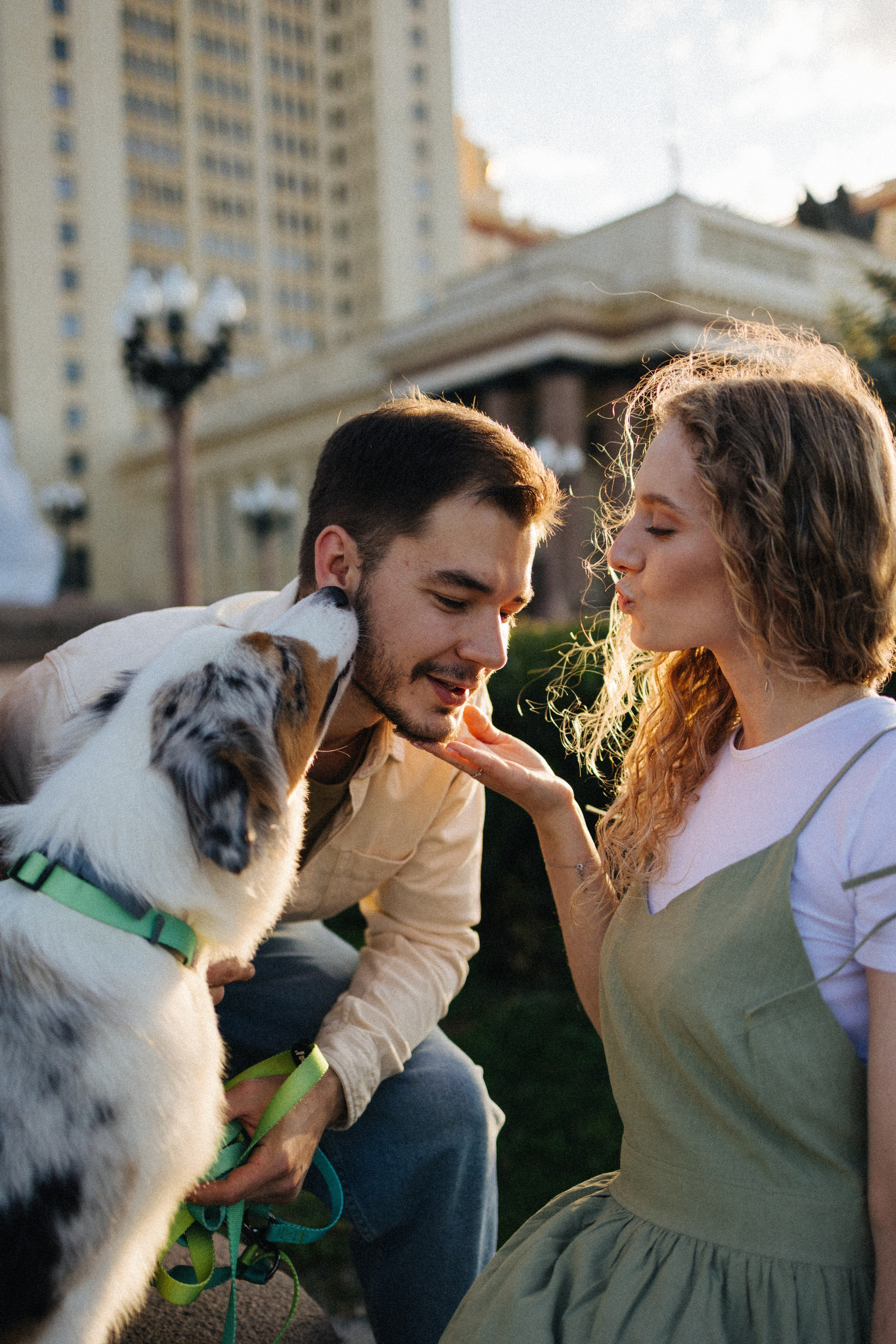 Настя, Влад и Лэйк. Фотораф — анималист Мария Шистка