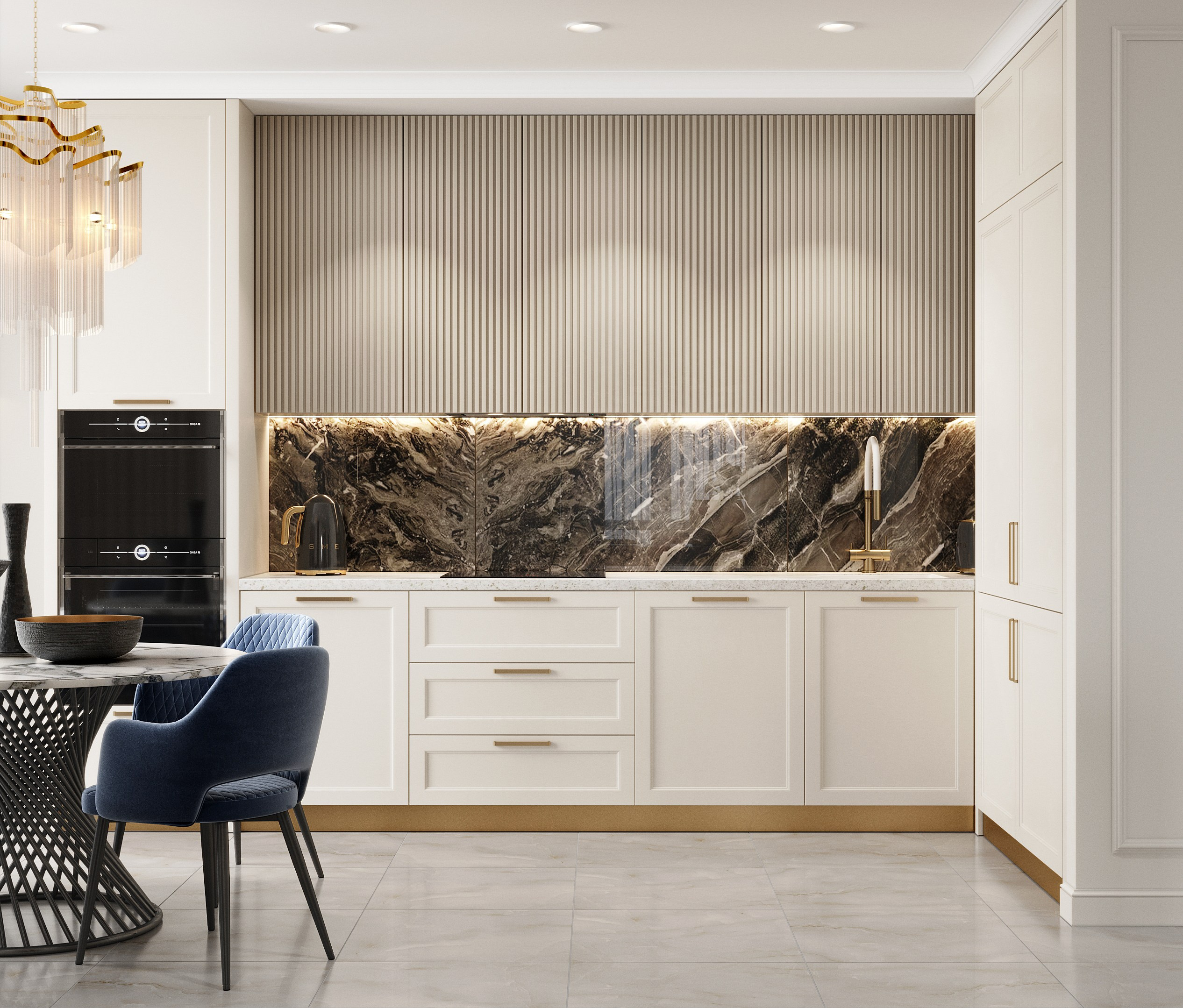 Appartment 115 sq m. Профессиональный дизайнер интерьера