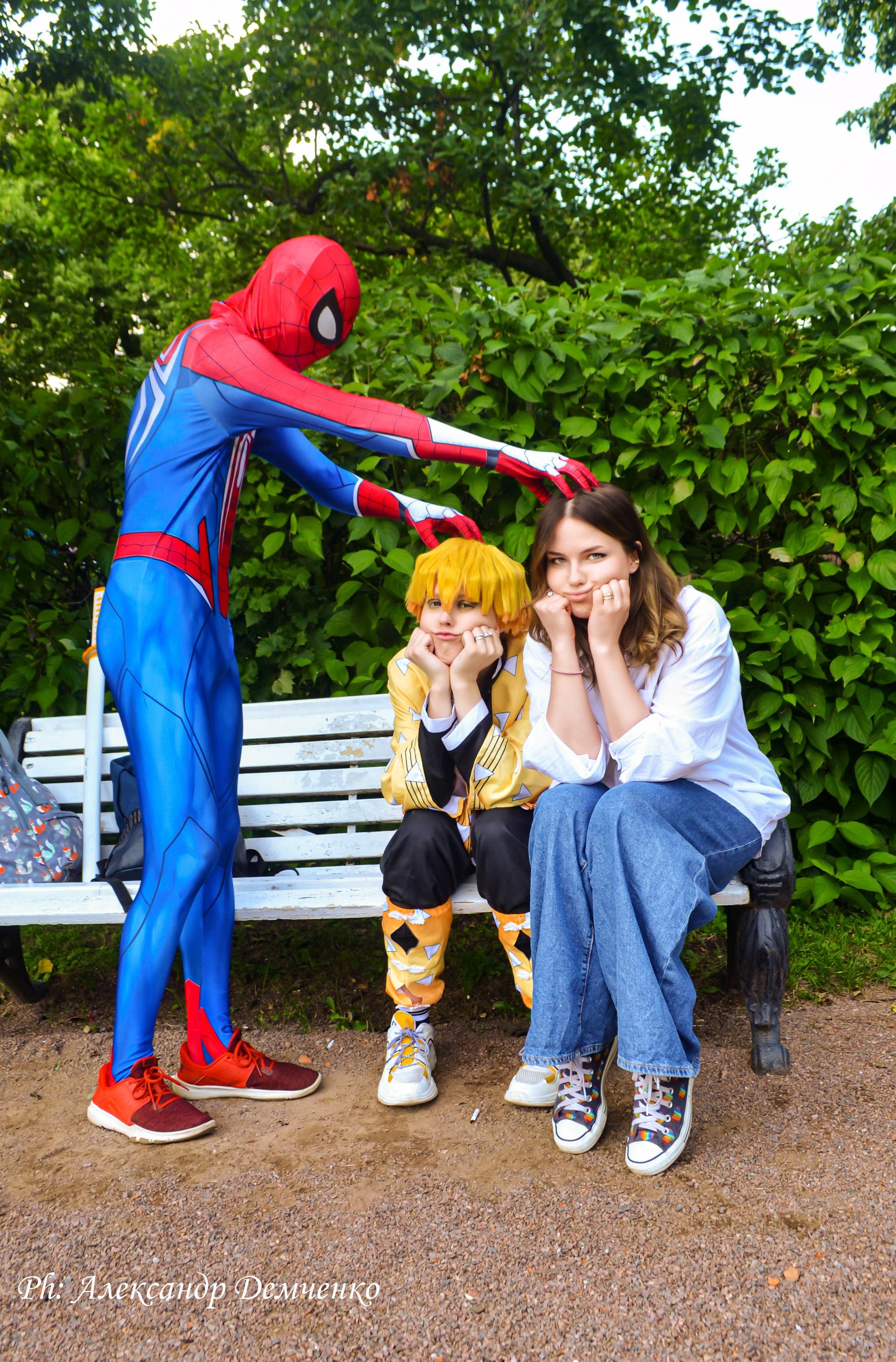 Фотосессия в Парке Горького на Лидеры молодого контента