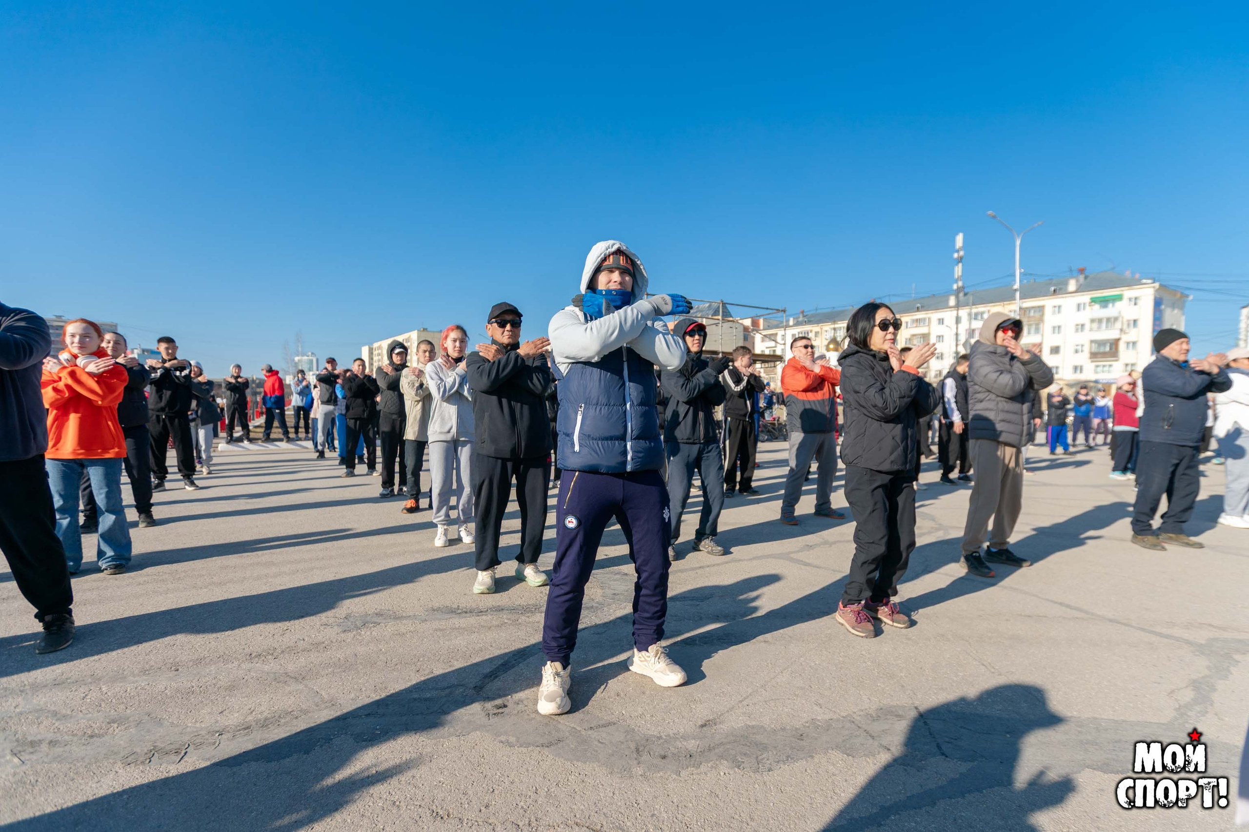 Утренние зарядки: открытие сезона. Студия «Мой Спорт!» — все о спорте в Якутии