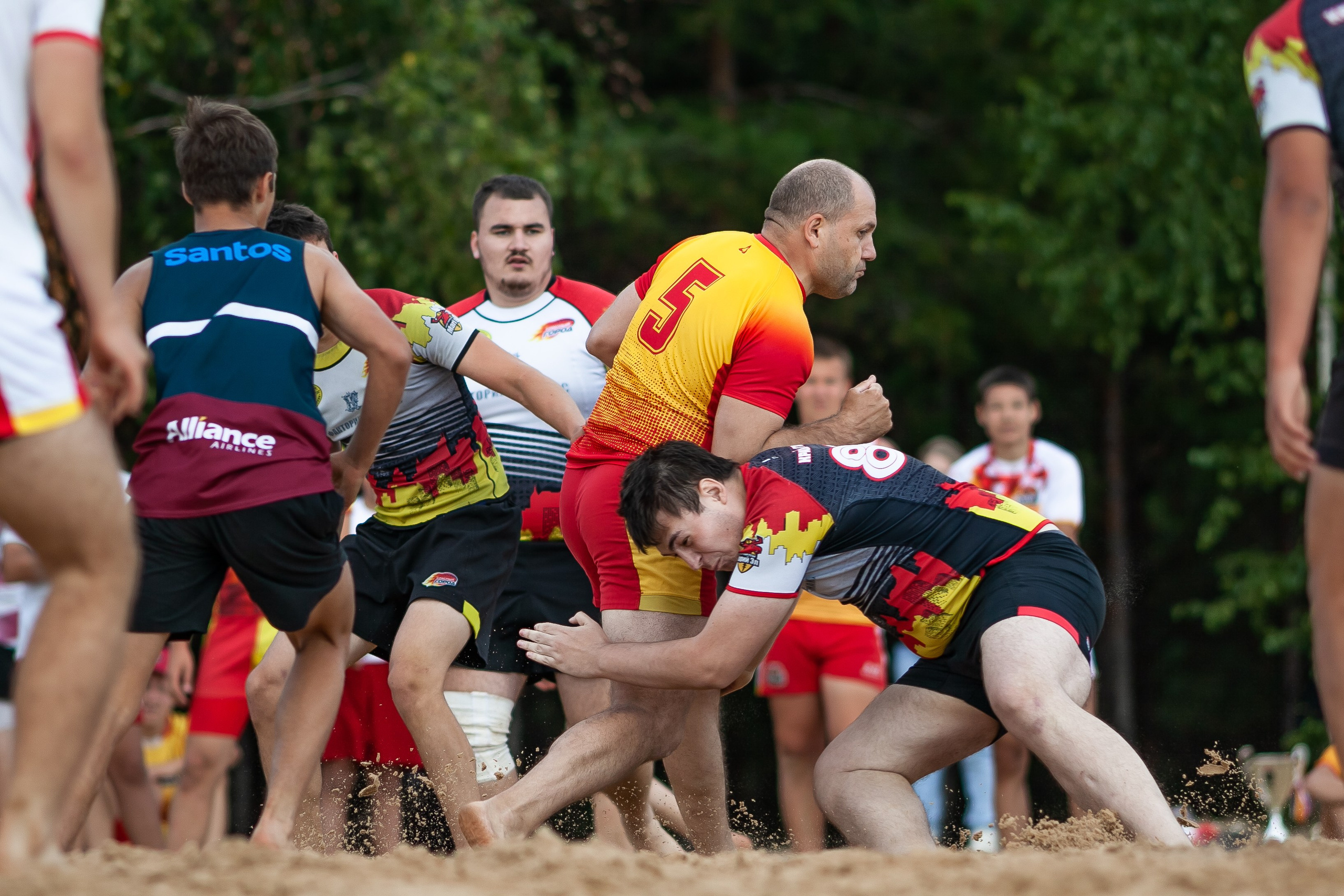 «Кубок «Молота» по пляжному Регби. Фотография