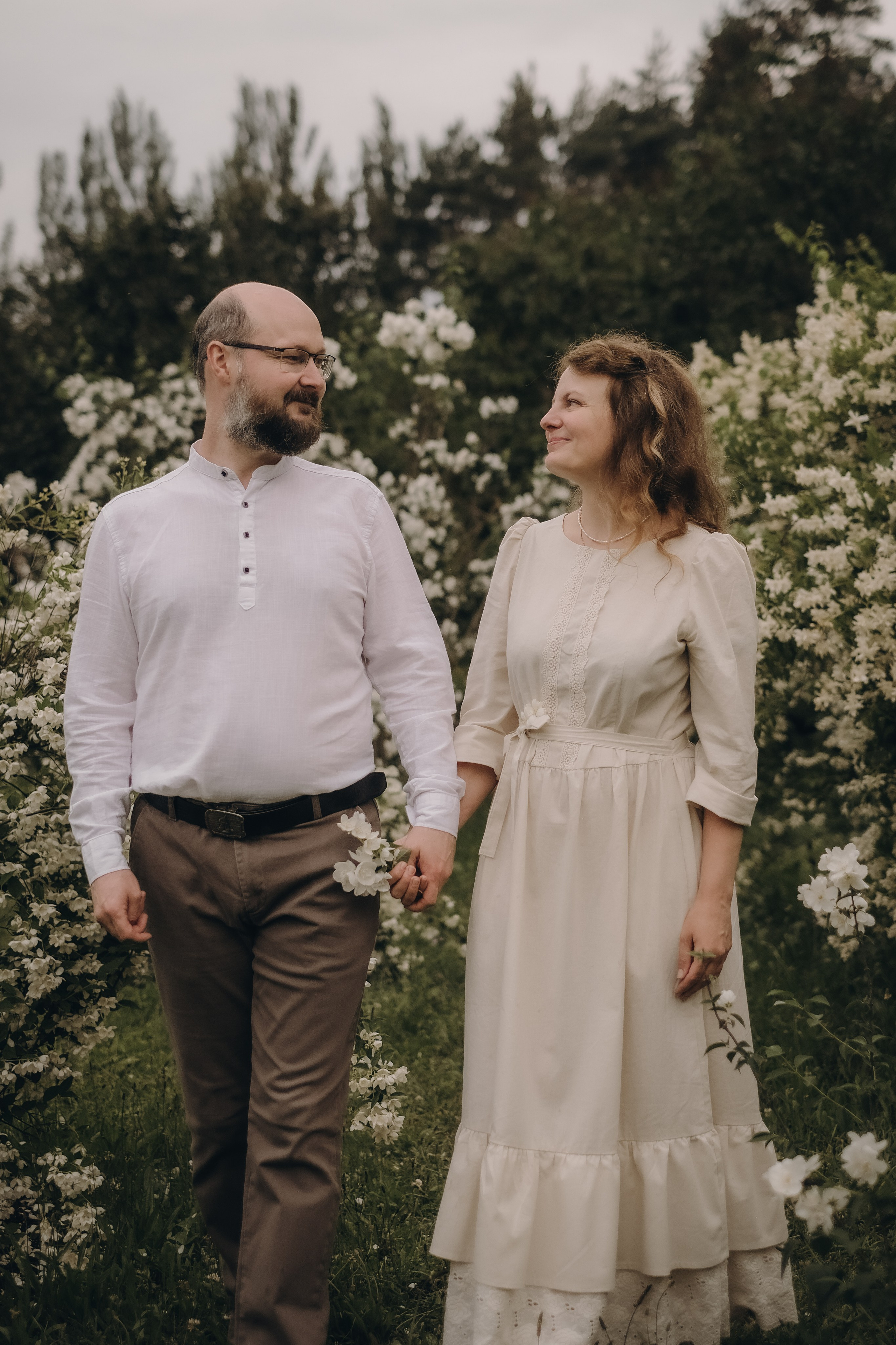 Прогулка в Ботаническом. Свадебный и семейный фотограф в Москве Инника Кетлер