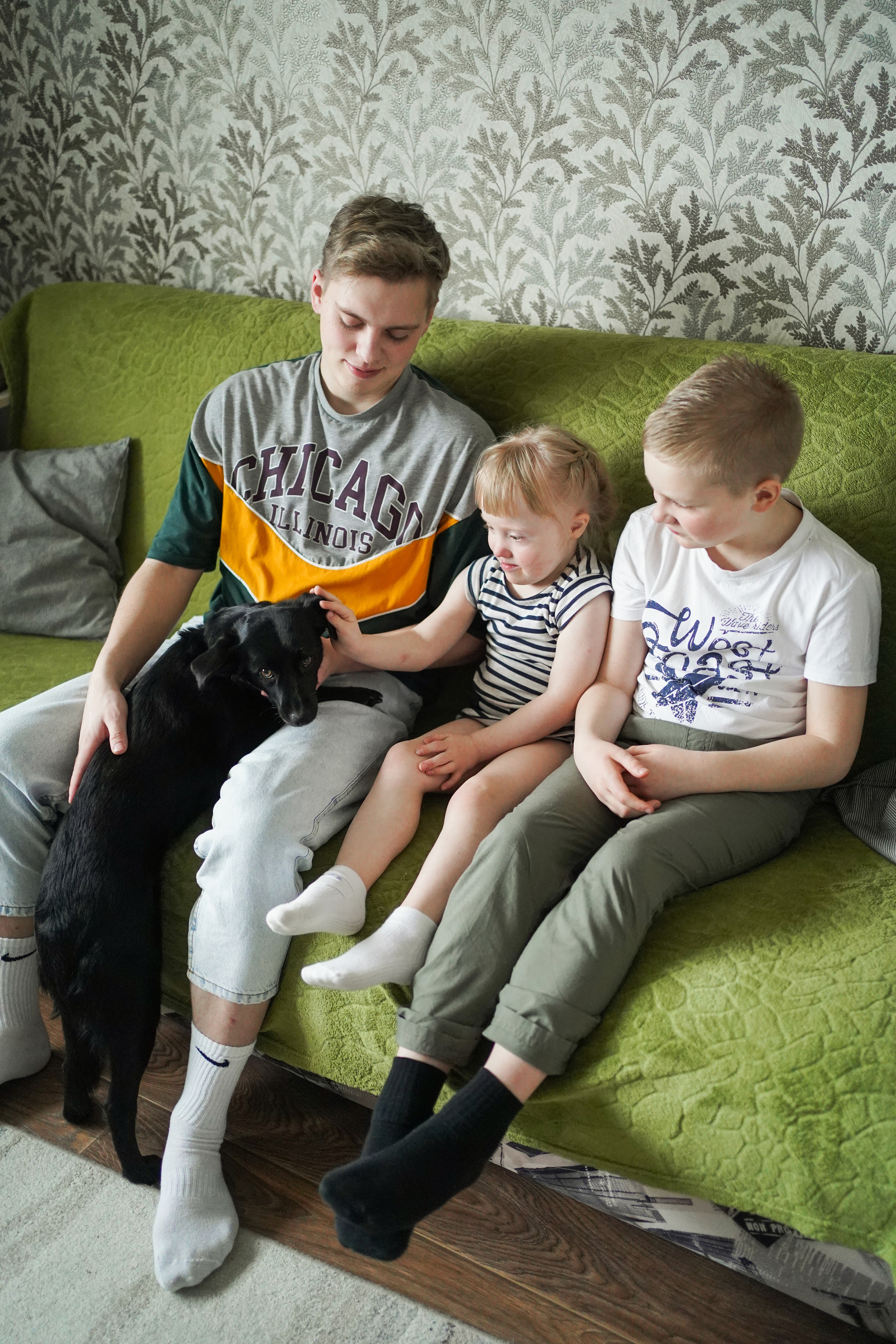 Домашняя история большой семьи. Семейный фотограф в Северодвинске и Архангельске Наталья Проничева