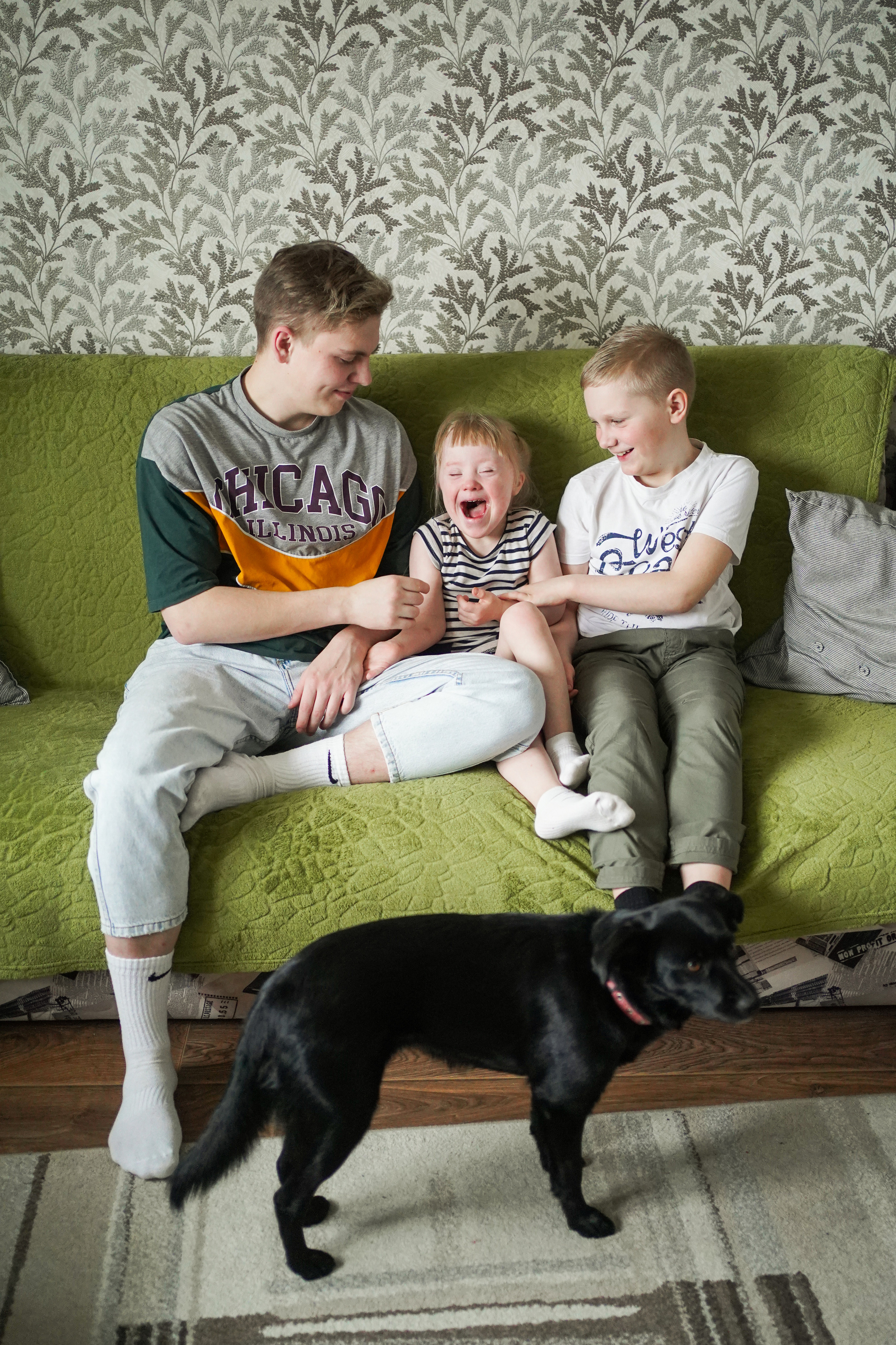 Домашняя история большой семьи. Семейный фотограф в Северодвинске и Архангельске Наталья Проничева