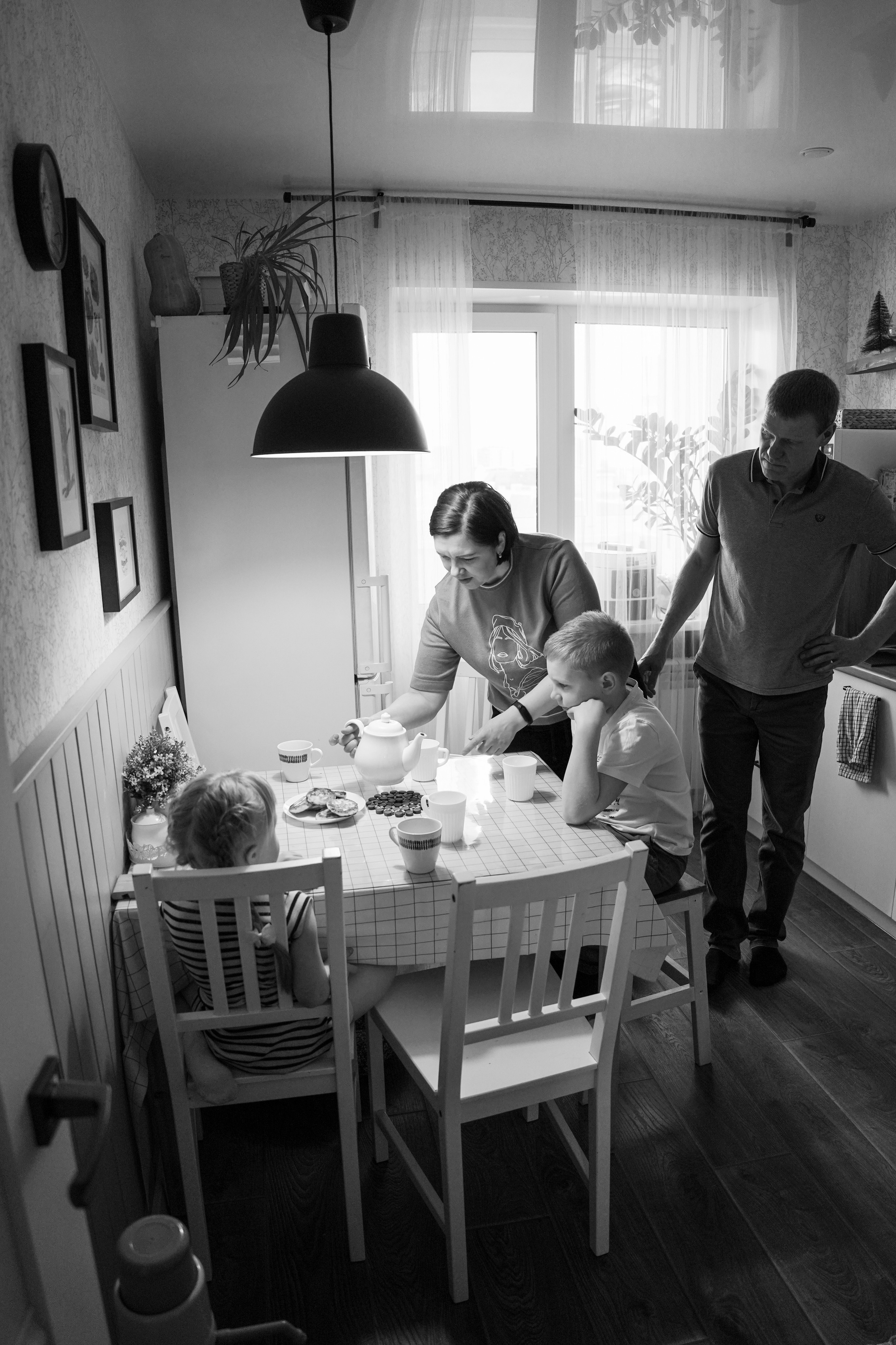 Домашняя история большой семьи. Семейный фотограф в Северодвинске и Архангельске Наталья Проничева
