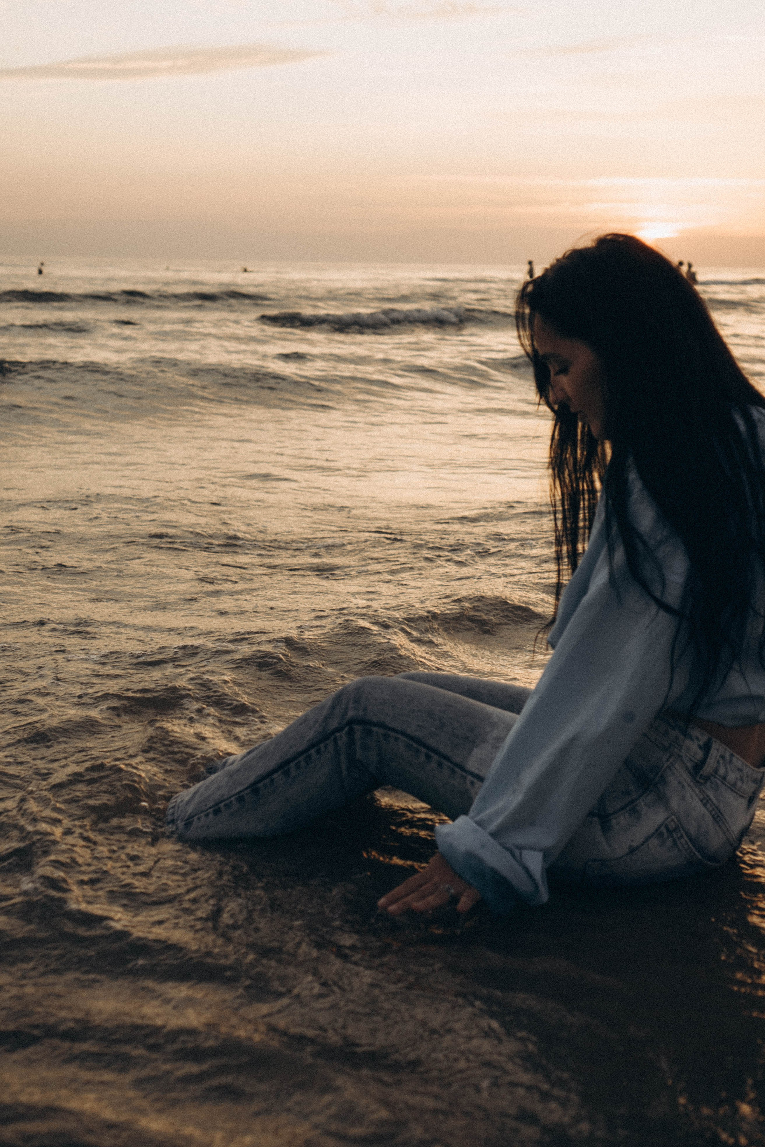 Июльский вечер на берегу черного моря. Профессиональный фотограф, Санкт-Петербург — Виктория Богомолова