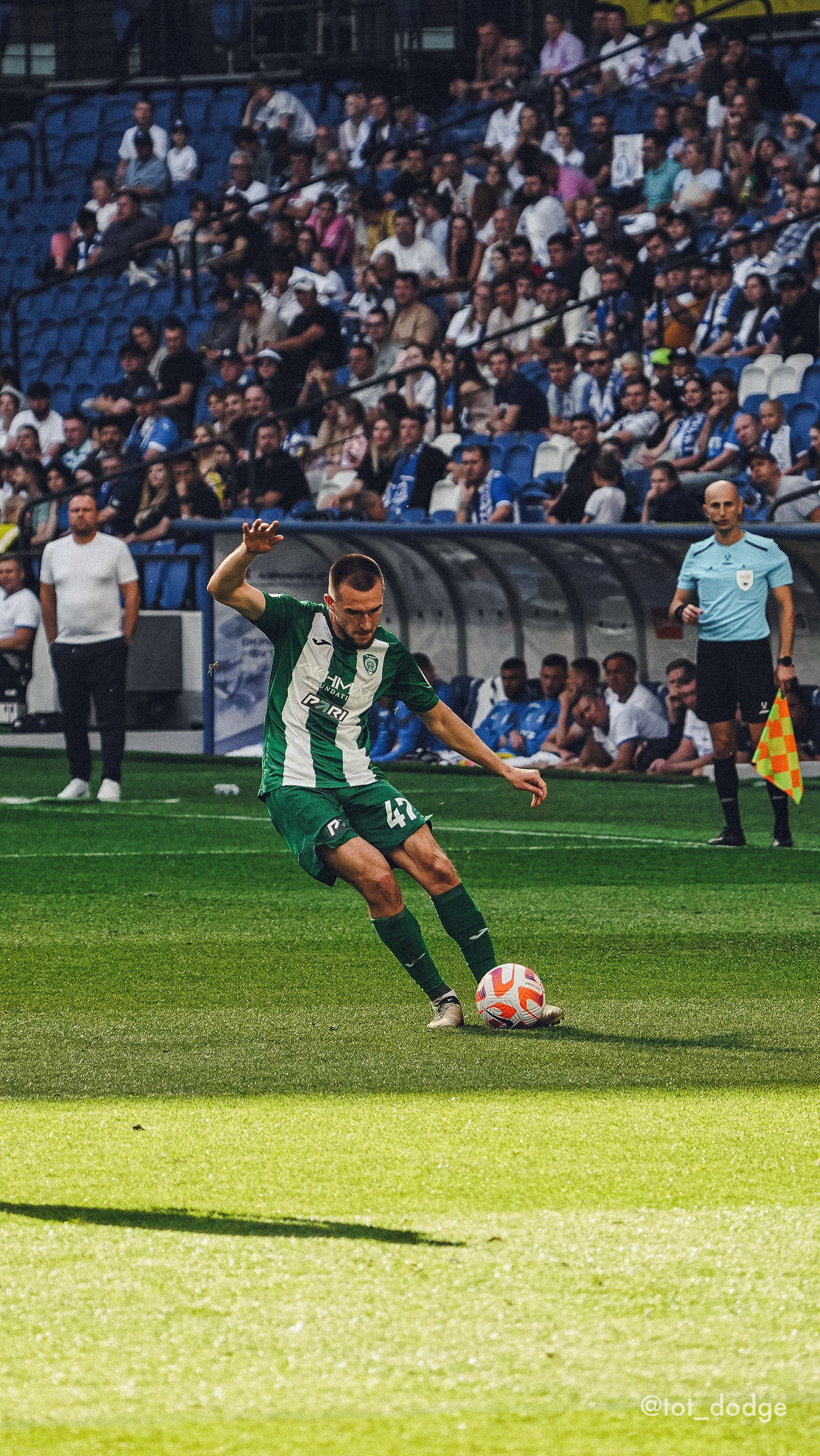 Футбол. Динамо-Ахмат 15.09.24. Автомобильный фотограф Шакая Кирилл