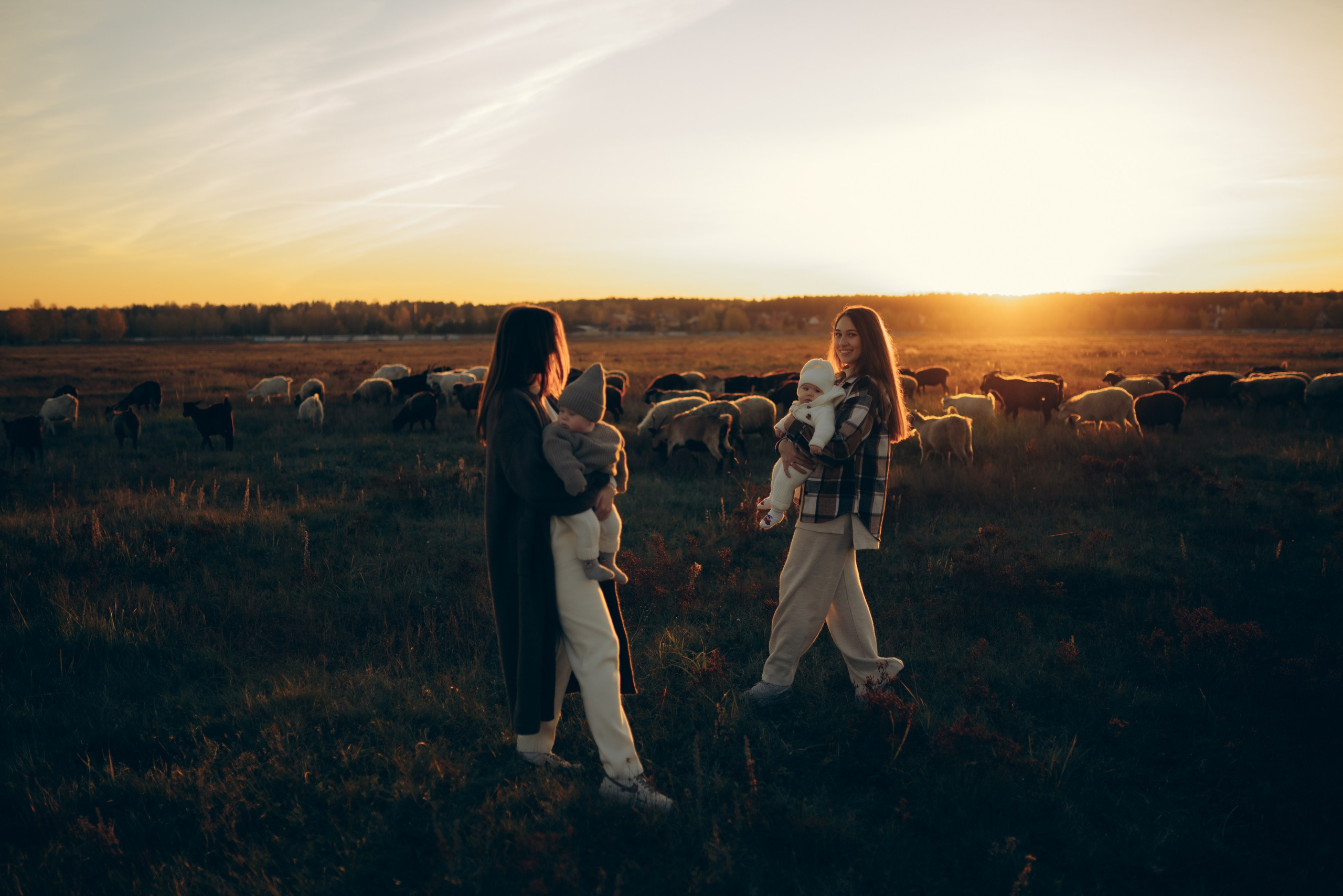 Встреча заката. Семейный и детский фотограф в Щелково Алена Дробот