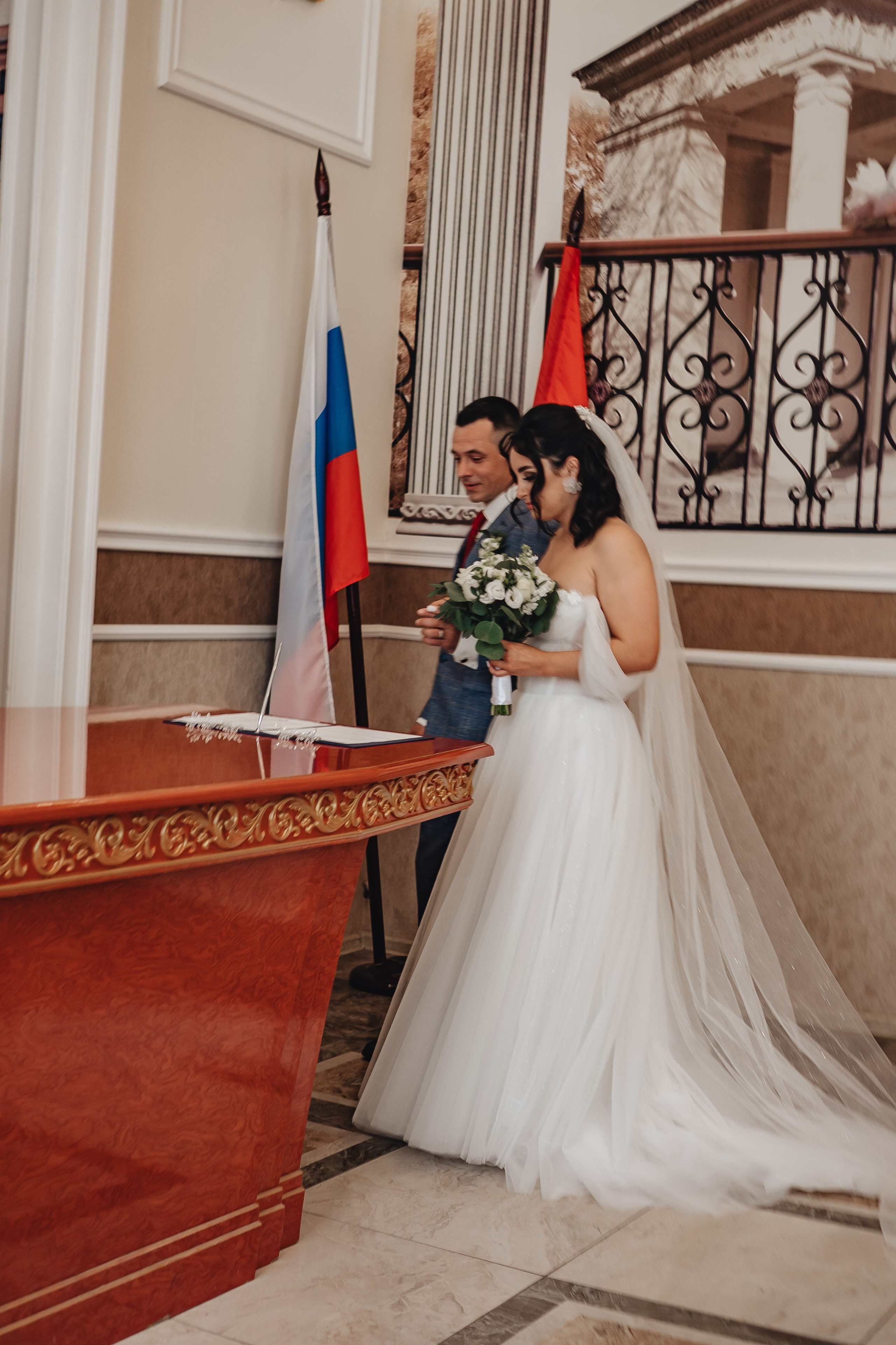 СВАДЕБНАЯ СЬЕМКА В ЗАГСЕ НА МОСКОВСКОМ ПРОСПЕКТЕ. Профессиональный фотограф, Санкт-Петербург — Виктория Богомолова