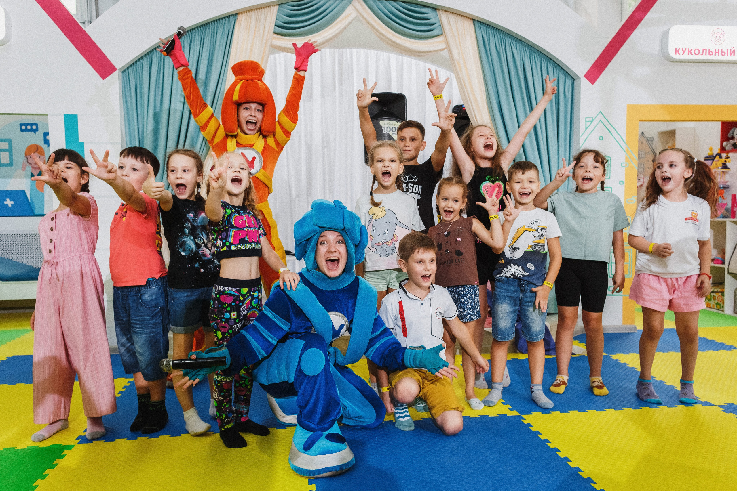 Волшебные моменты: детский праздник в игровой Клумба, Таганрог. Свадебный и семейный фотограф в Таганроге Бакарюк Антон