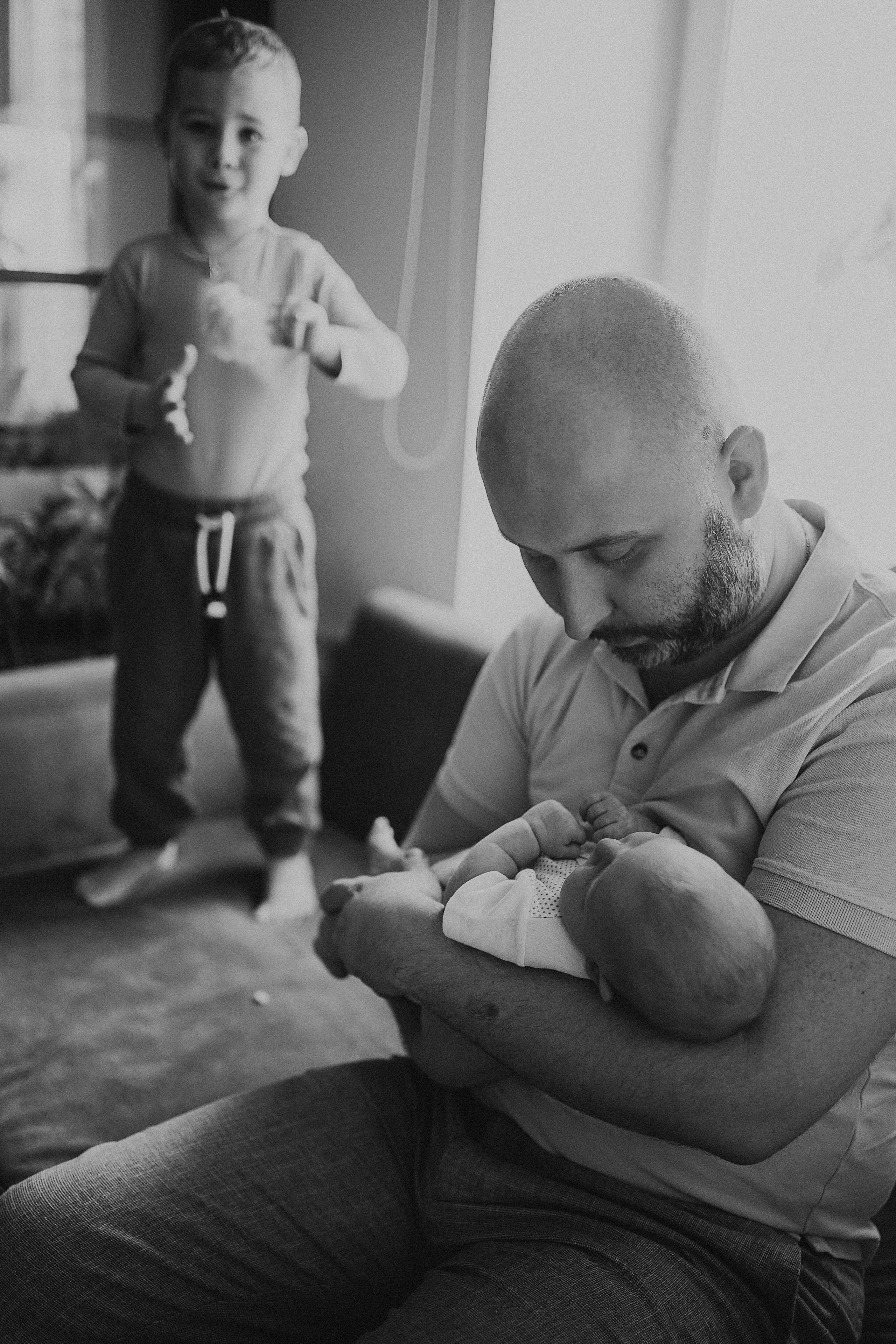 Елена, Андрей и малыши. Фотограф Наталья Колганова