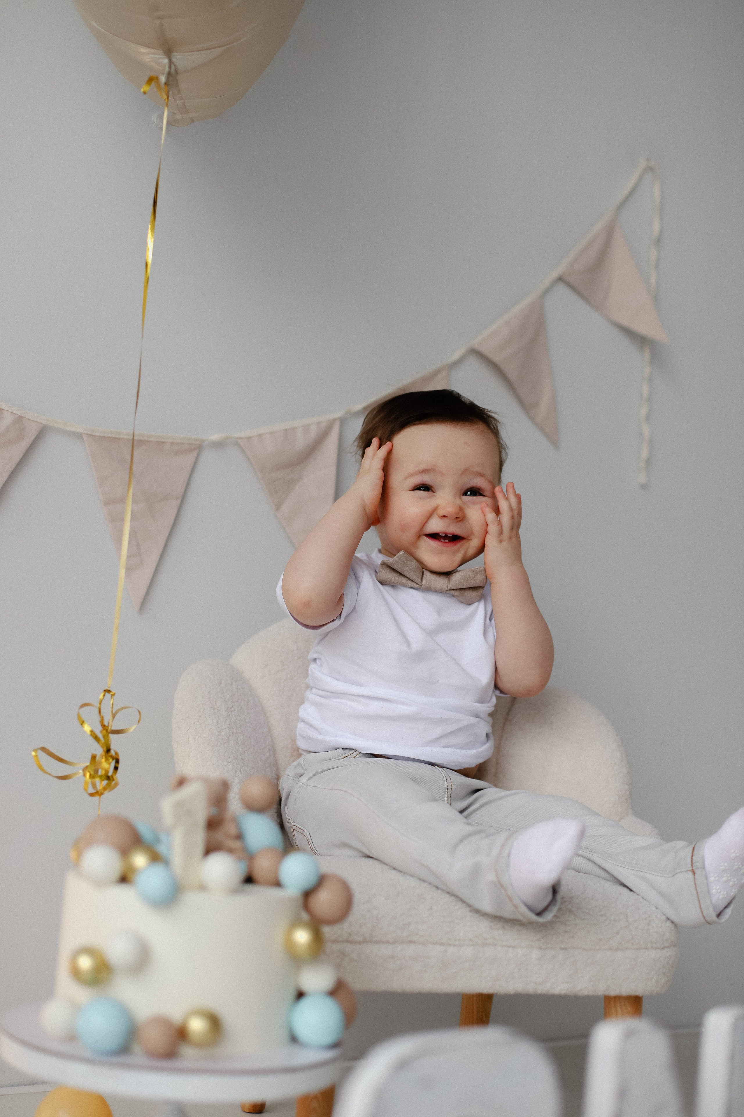 Тимофею 1 год. Фотограф в Алматы и Москве Даша Пушкина