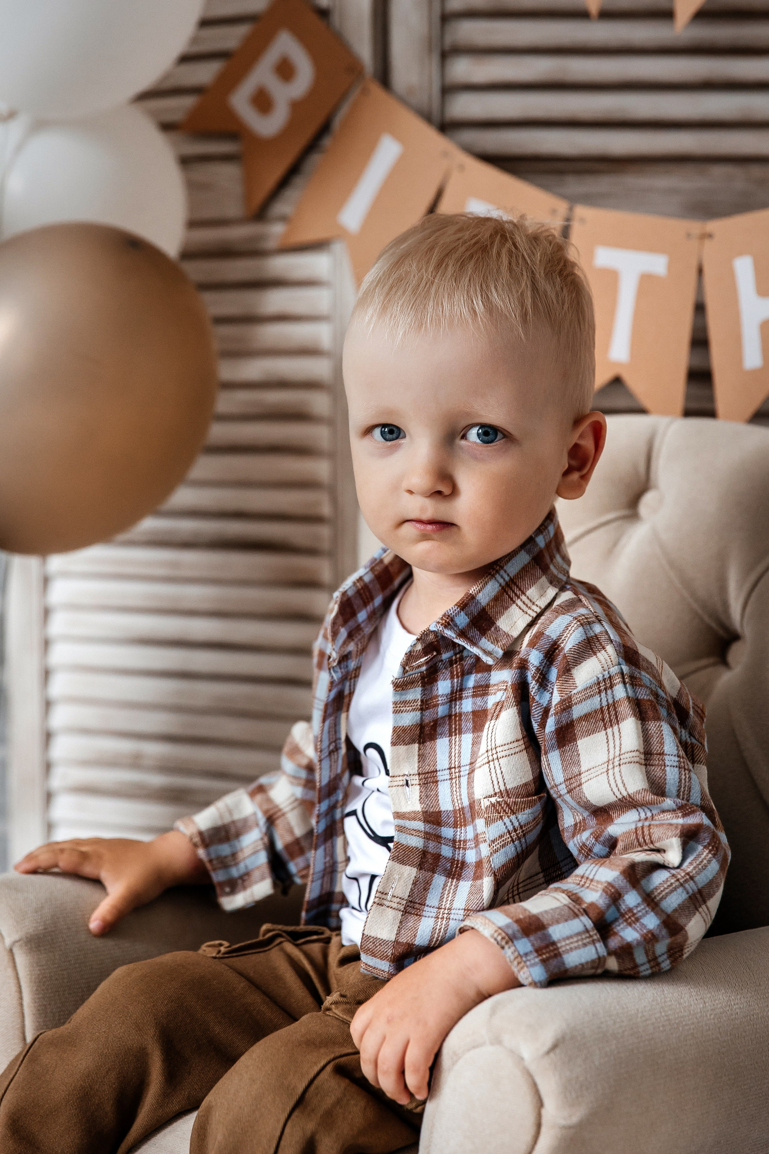 В кресле (до 3 лет). Детский фотограф, выпускные альбомы в Нижнем Новгороде Бодягина Мария