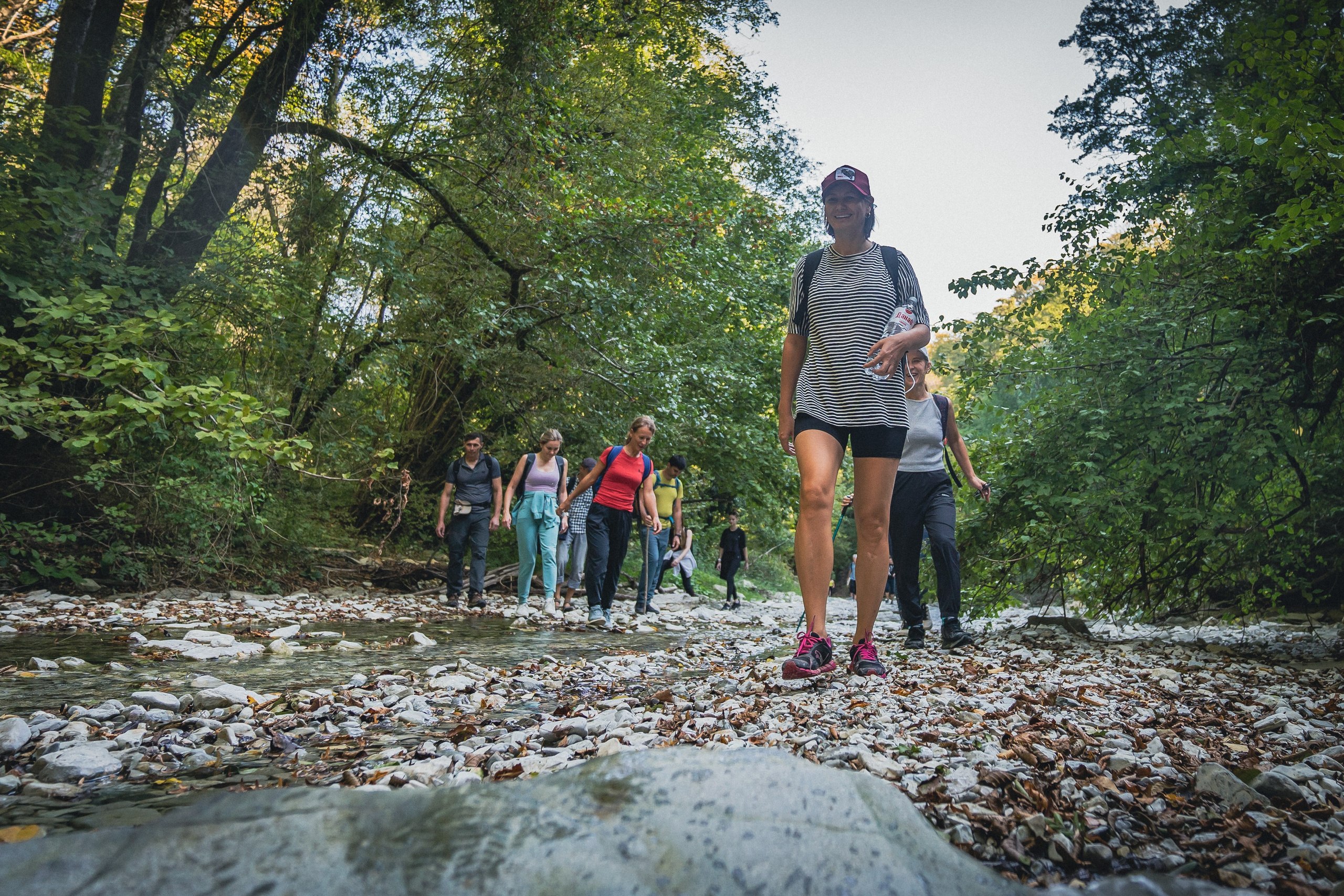 Поход на Полковничьи водопады АСК 26.09.23. Репортажный фотограф в Краснодаре Рындин Дмитрий