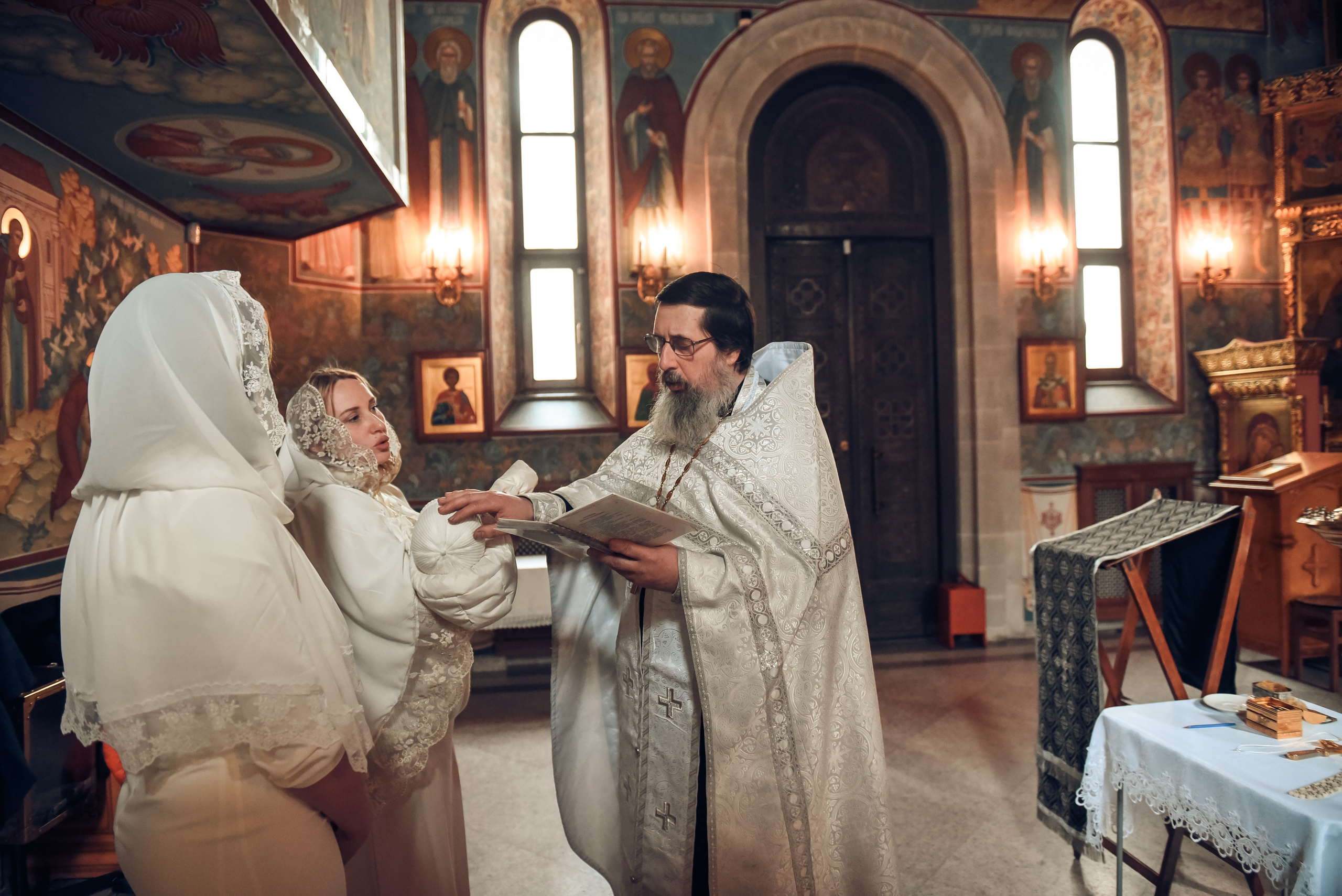 Крещение Елизаветы. Фотограф, визажист. Москва